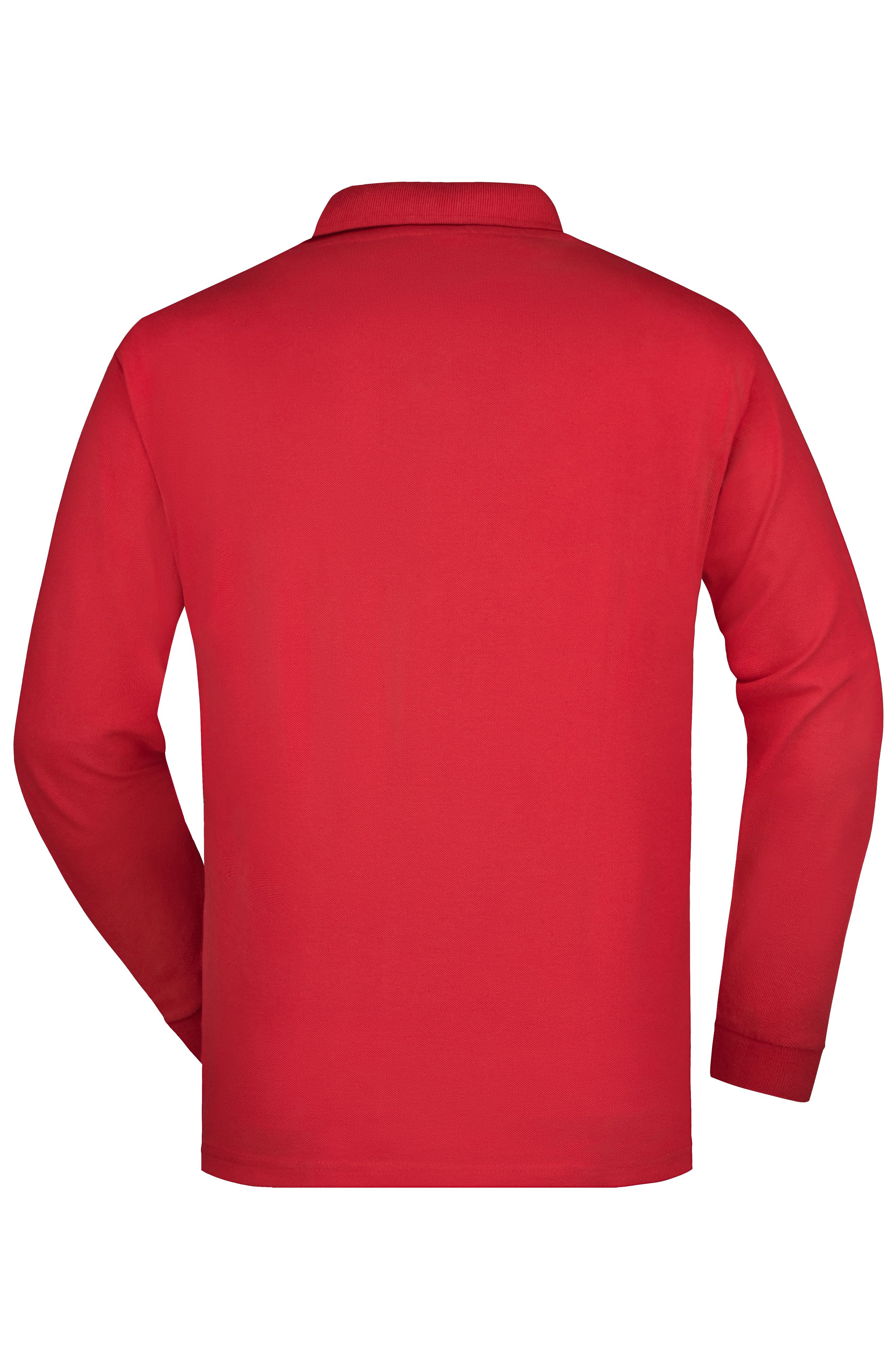 Polo-Piqué Long-Sleeved JN022 Klassisches Langarm Polo