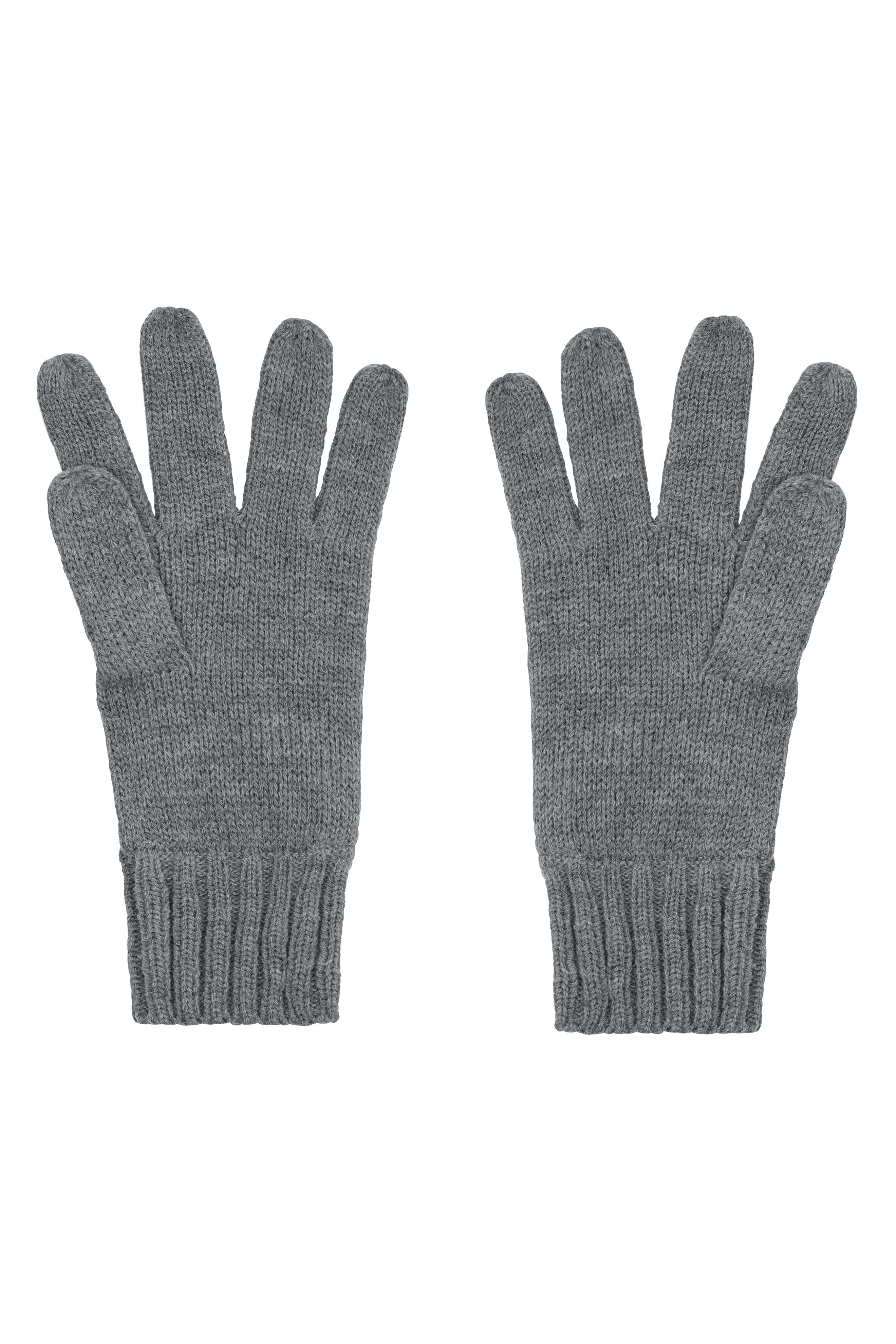 Knitted Gloves MB505 Strickhandschuhe mit gerippten Bündchen für Damen und Herren