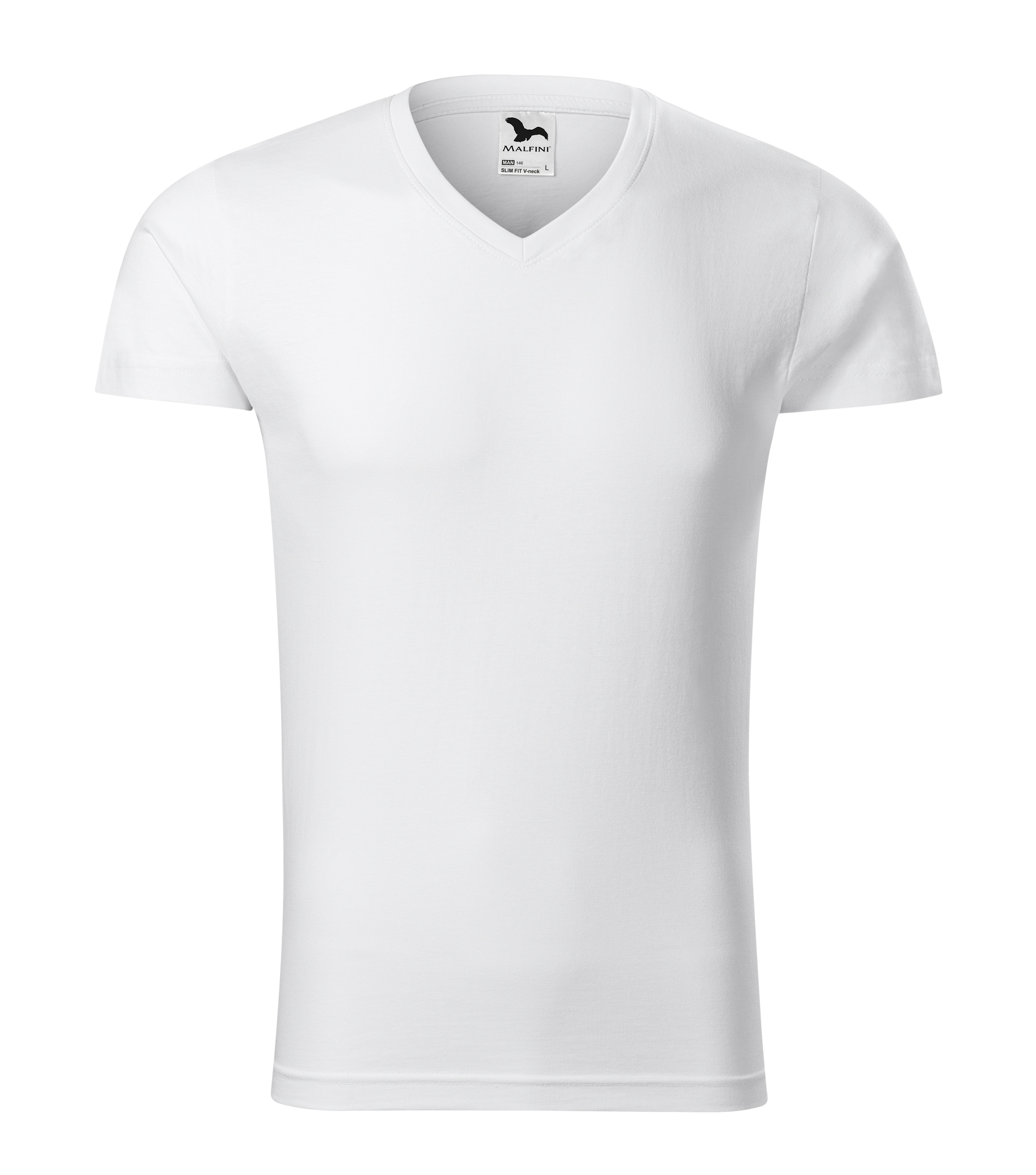 Slim Fit V-neck 146 T-Shirt Herren