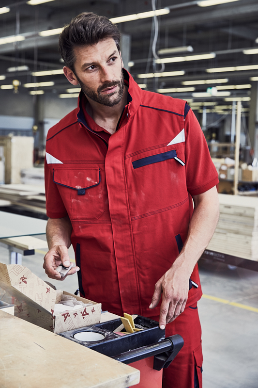 Workwear Vest - COLOR - JN850 Funktionelle Weste im sportlichen Look mit hochwertigen Details Workwear Vest - COLOR - JN850 Funktionelle Weste im sportlichen Look mit hochwertigen Details