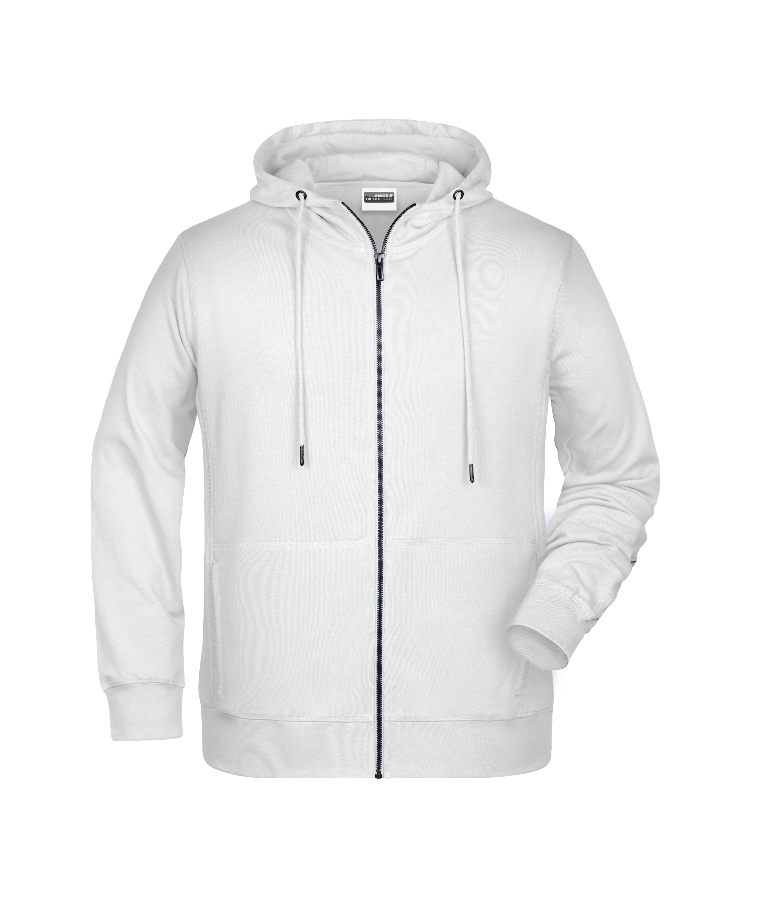 Men's Zip Hoody 8026 Sweat-Jacke mit Kapuze und Reißverschluss