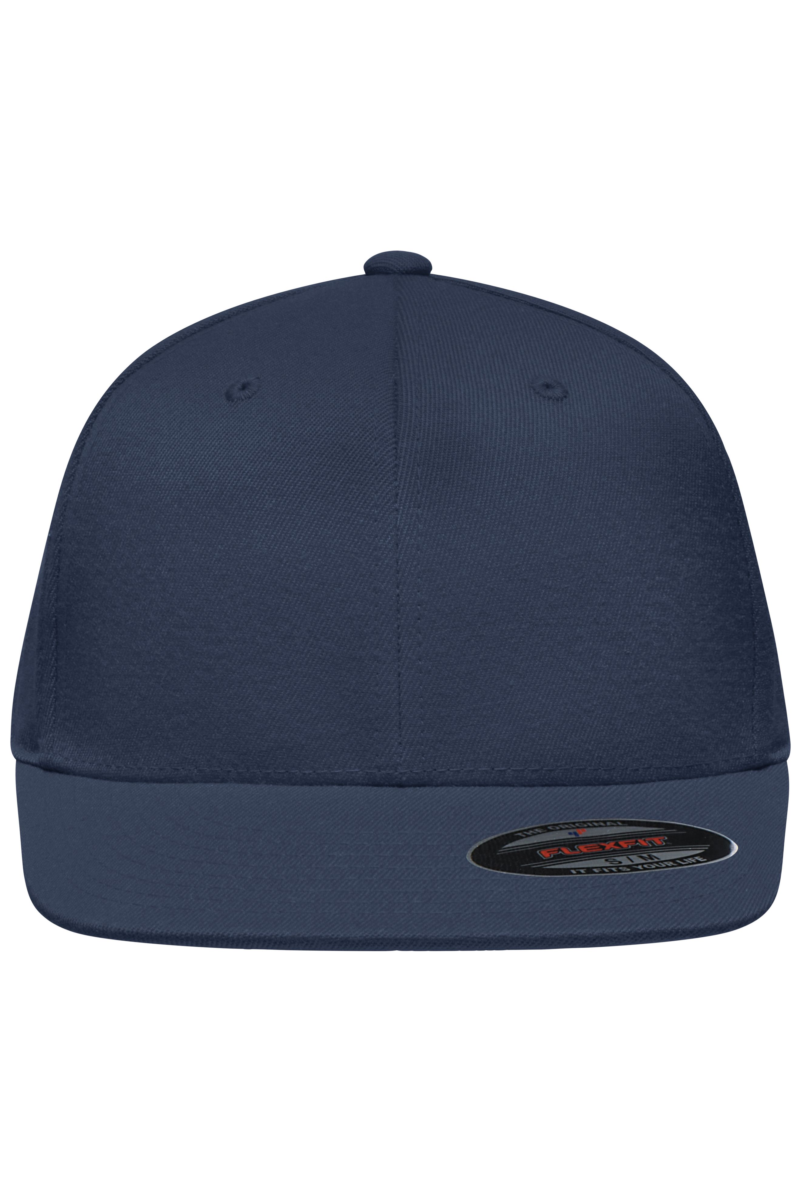 Flexfit® Flat Peak Cap MB6184 6 Panel Cap ohne Verschluss