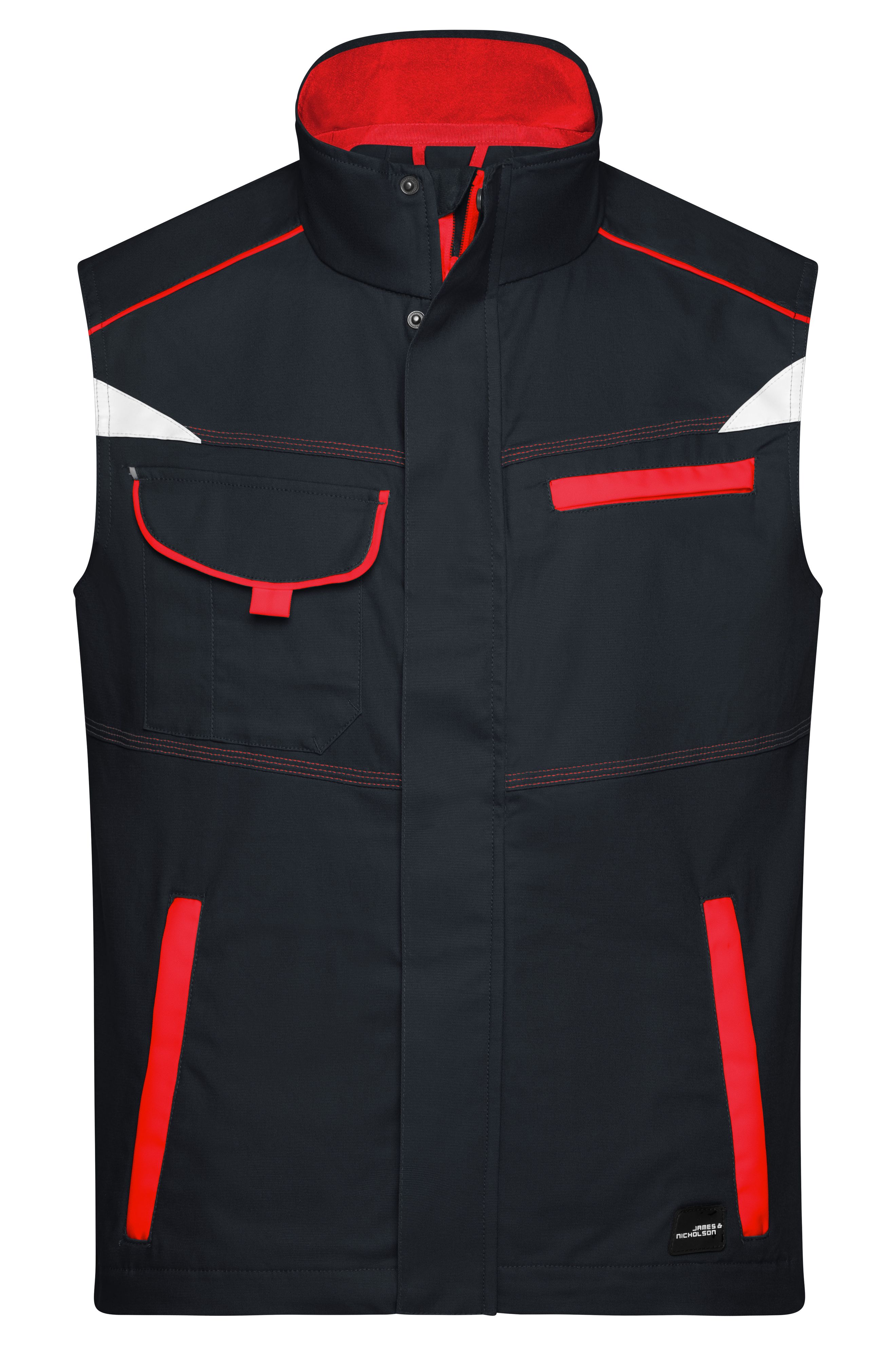 Workwear Vest - COLOR - JN850 Funktionelle Weste im sportlichen Look mit hochwertigen Details Workwear Vest - COLOR - JN850 Funktionelle Weste im sportlichen Look mit hochwertigen Details
