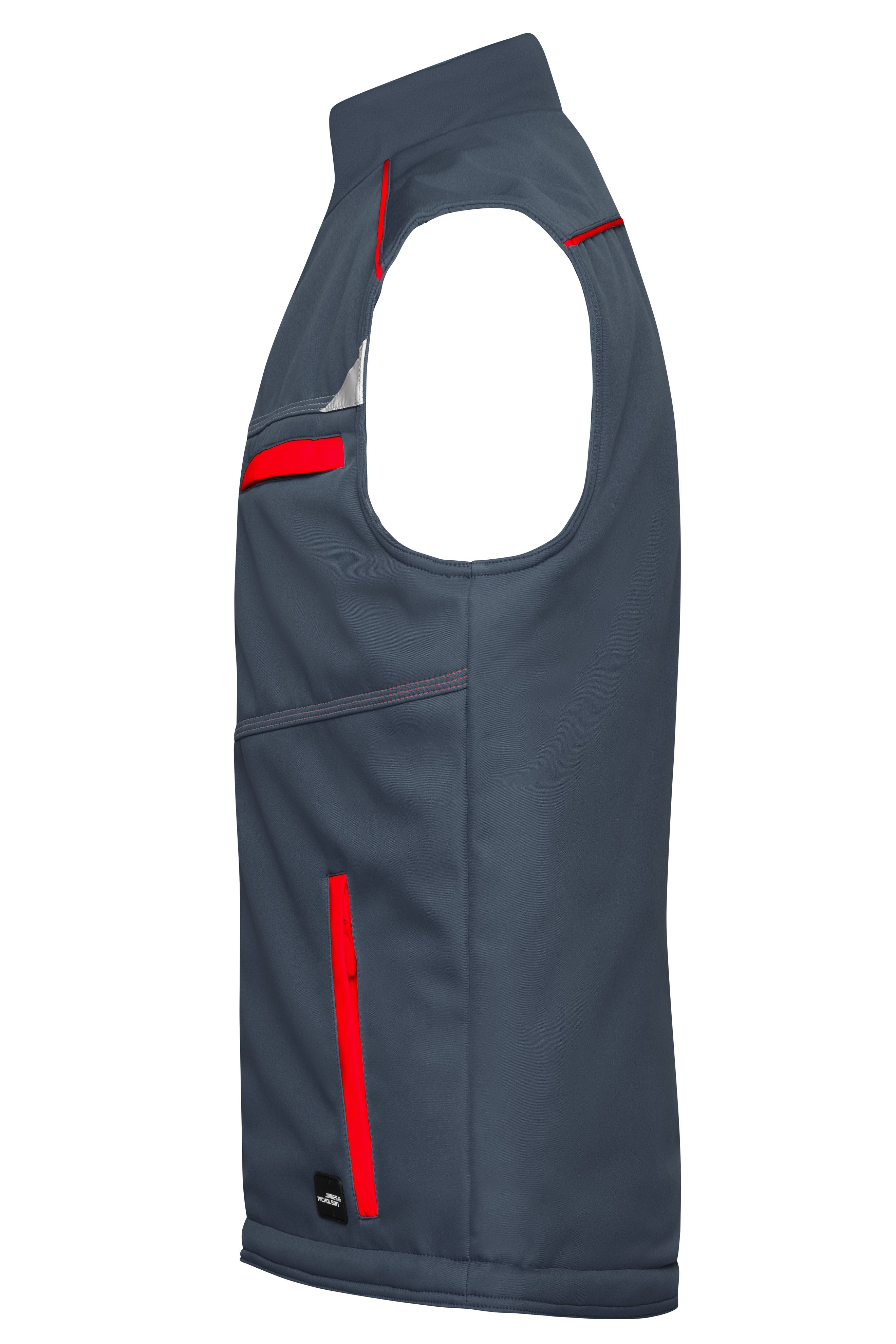Workwear Softshell Padded Vest - COLOR - JN854 Funktionelle Softshell Weste mit warmem Innenfutter Workwear Softshell Padded Vest - COLOR - JN854 Funktionelle Softshell Weste mit warmem Innenfutter