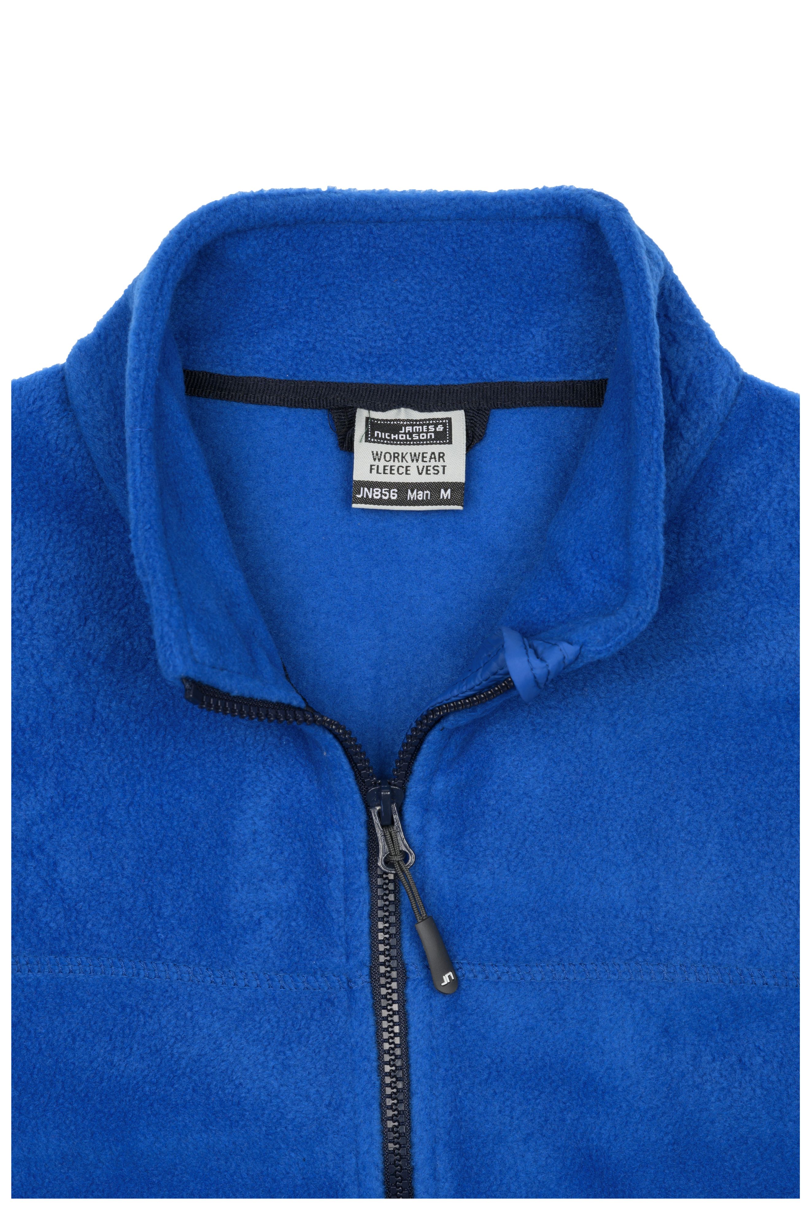 Men's Workwear Fleece Vest - STRONG - JN856 Strapazierfähige Fleece Weste im Materialmix