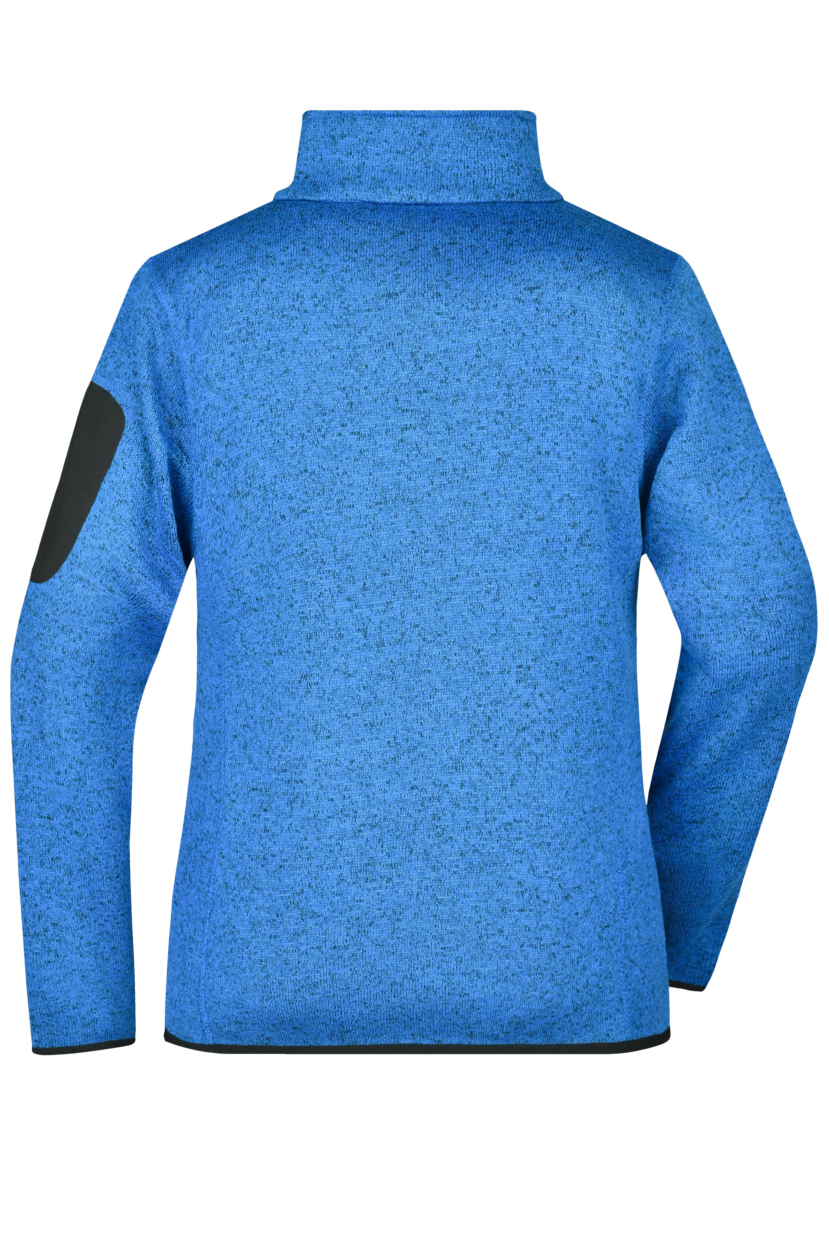 Ladies' Knitted Fleece Jacket JN761 Modische Strickfleece Jacke mit Stehkragen