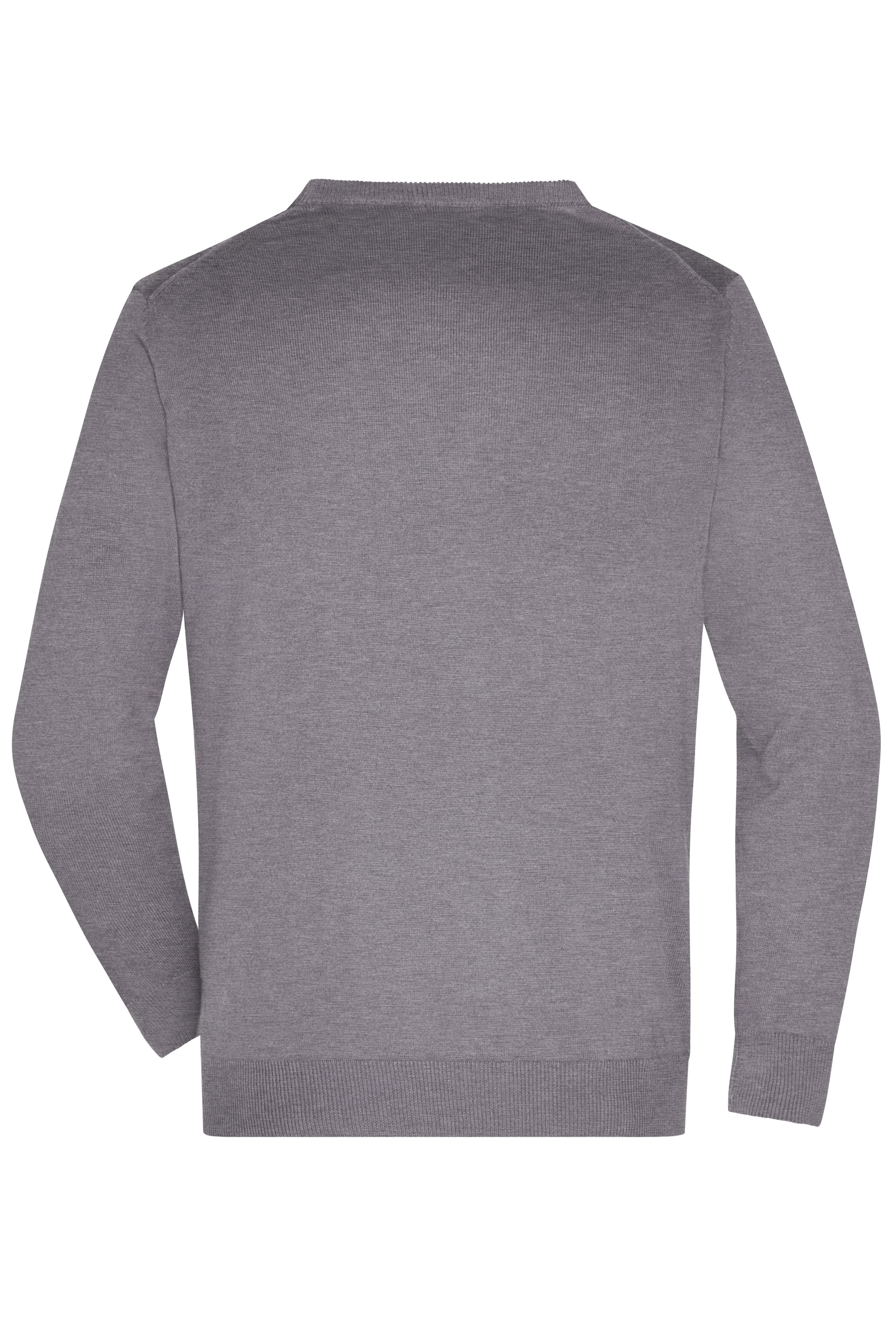 Men's V-Neck Cardigan JN661 Klassische Baumwoll-Strickjacke