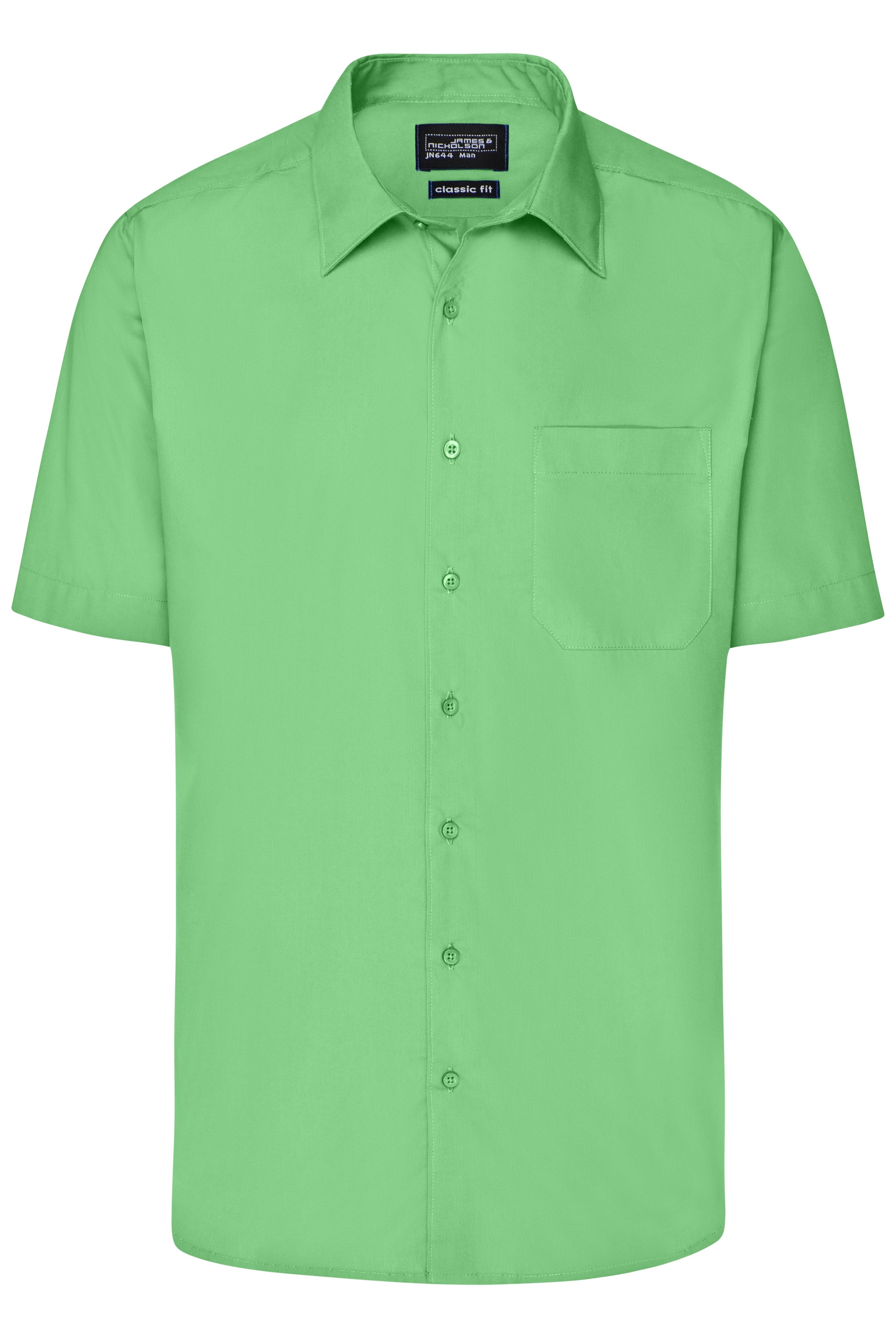 Men's Business Shirt Short-Sleeved JN644 Klassisches Shirt aus strapazierfähigem Mischgewebe