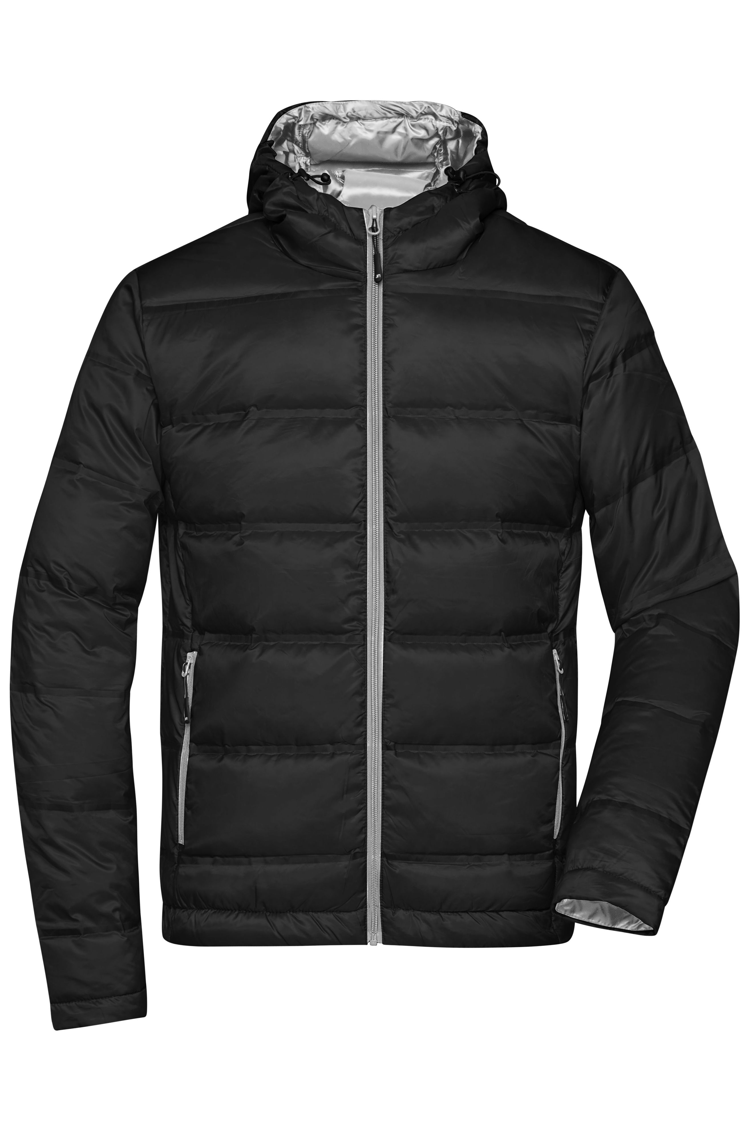 Men's Hooded Down Jacket JN1152 Daunenjacke mit Kapuze in neuem Design, Steppung der Jacke ist geklebt und nicht genäht