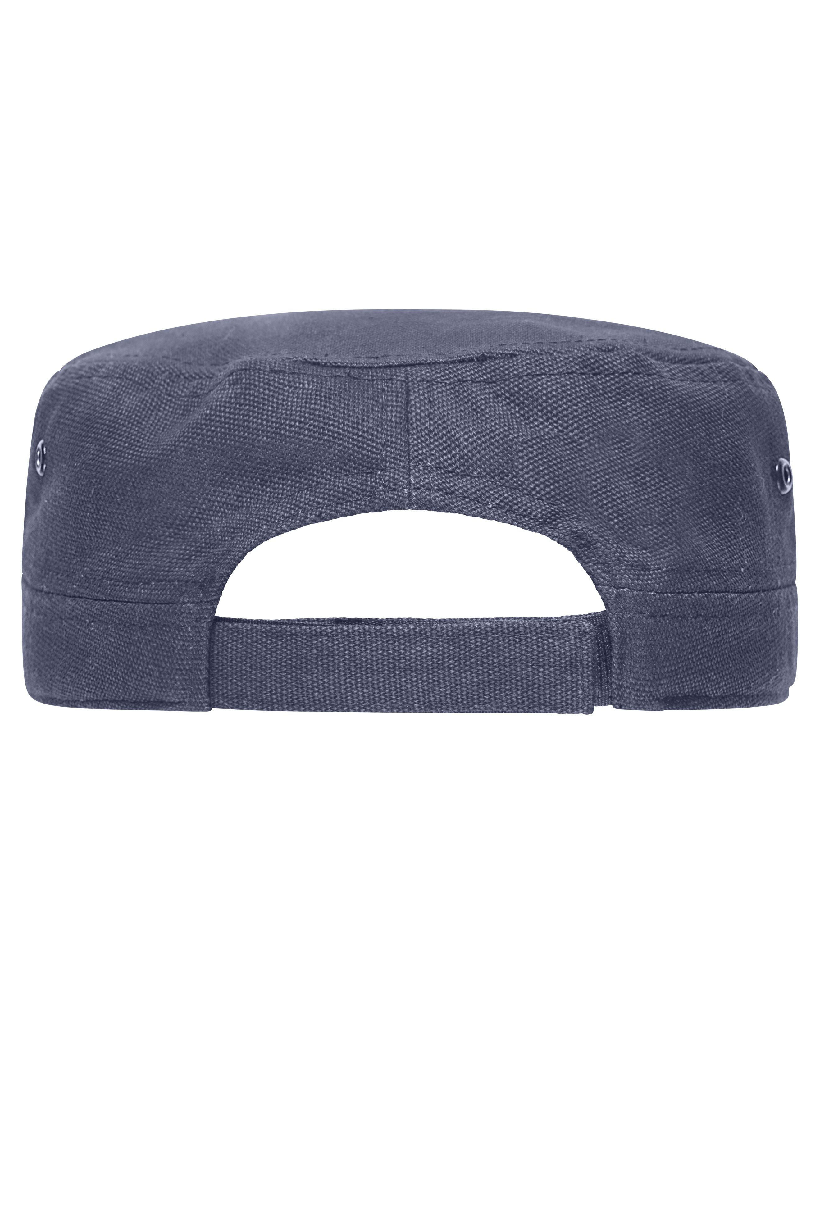 Military Sandwich Cap MB6555 Sandwich Cap im Military-Stil aus robustem Baumwollcanvas