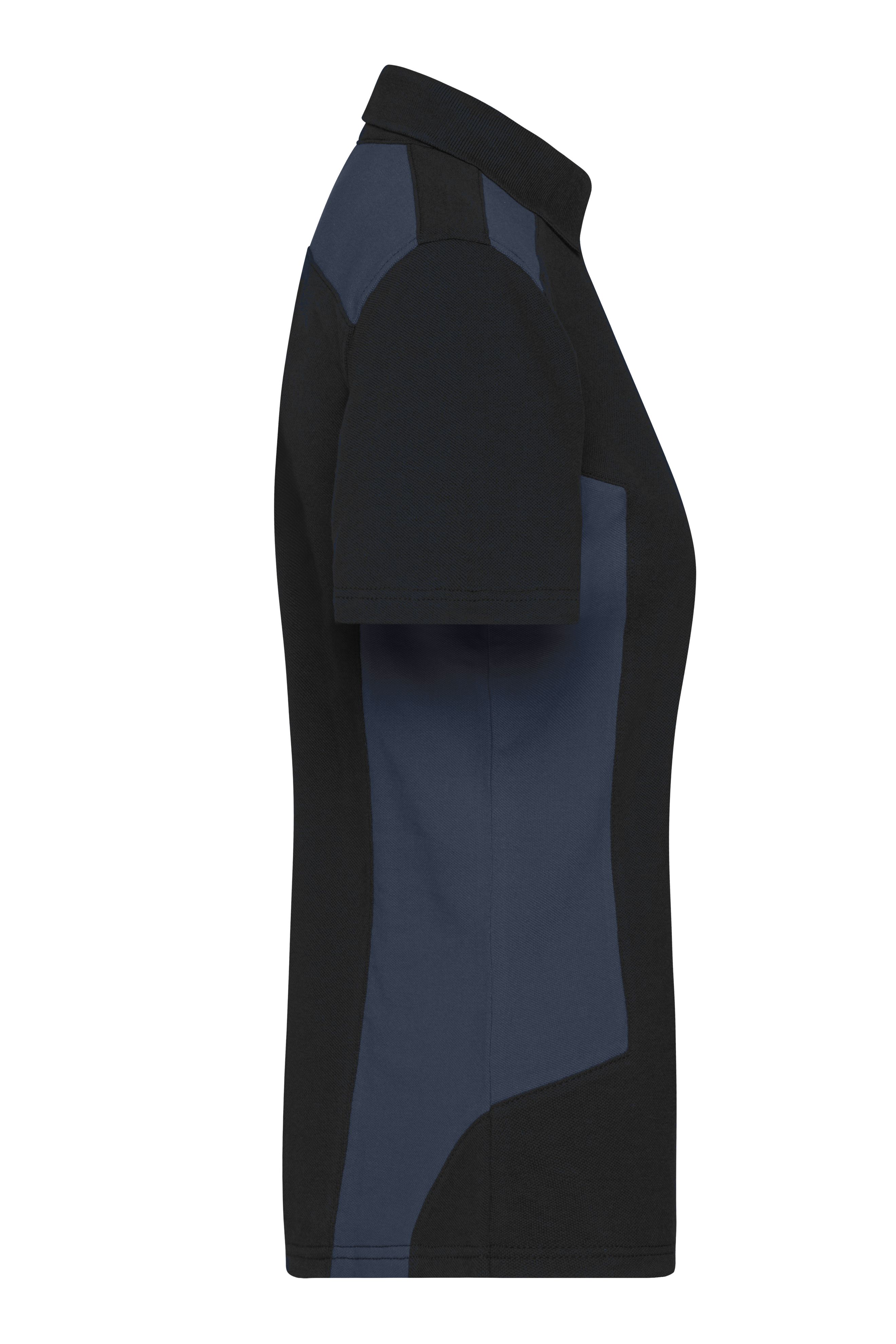 Ladies' Workwear Polo - STRONG - JN1825 Strapazierfähiges und pflegeleichtes Polo mit Kontrasteinsätzen