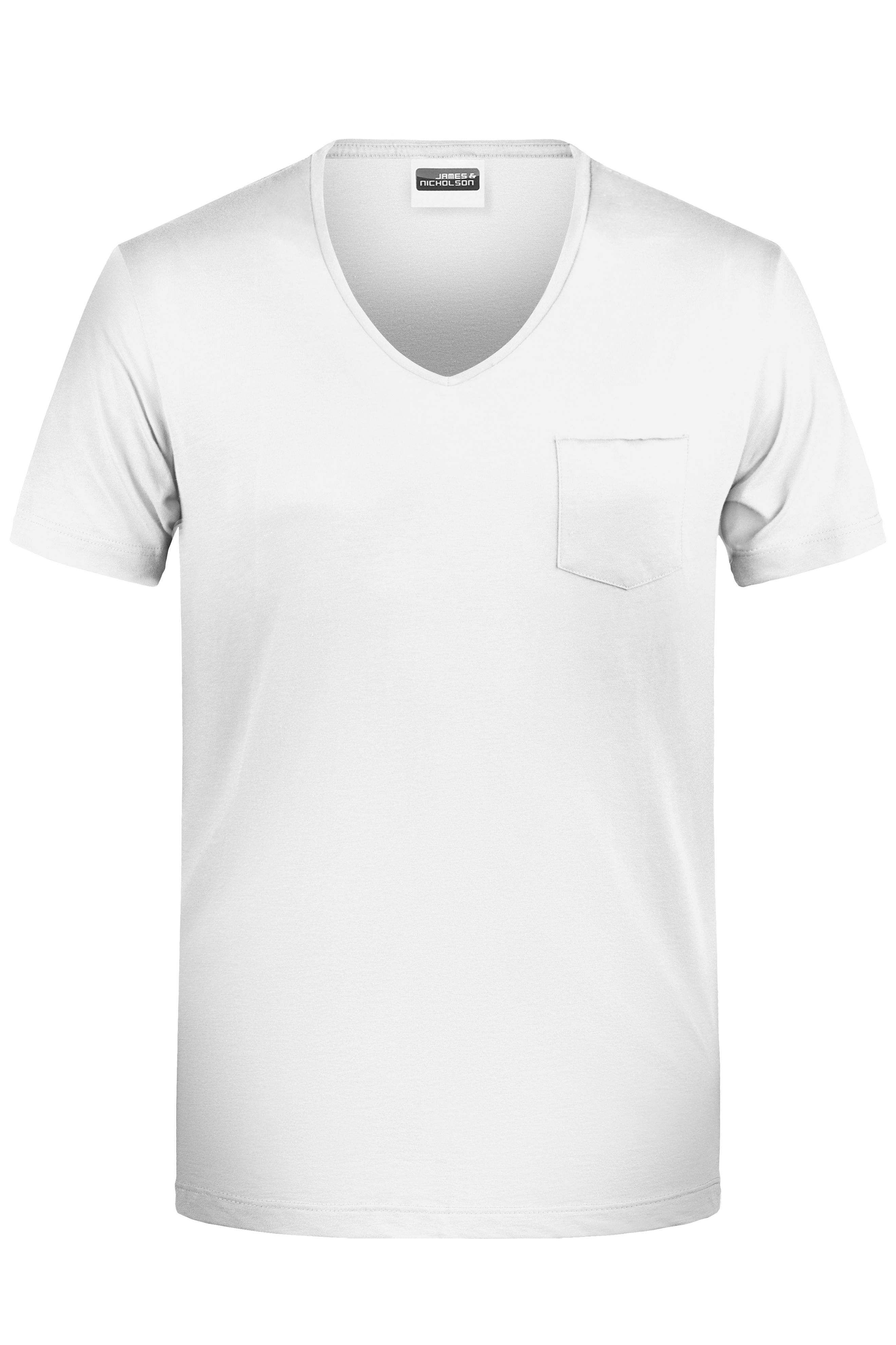 Men's-T Pocket 8004 T-Shirt mit modischer Brusttasche Men's-T Pocket 8004 T-Shirt mit modischer Brusttasche
