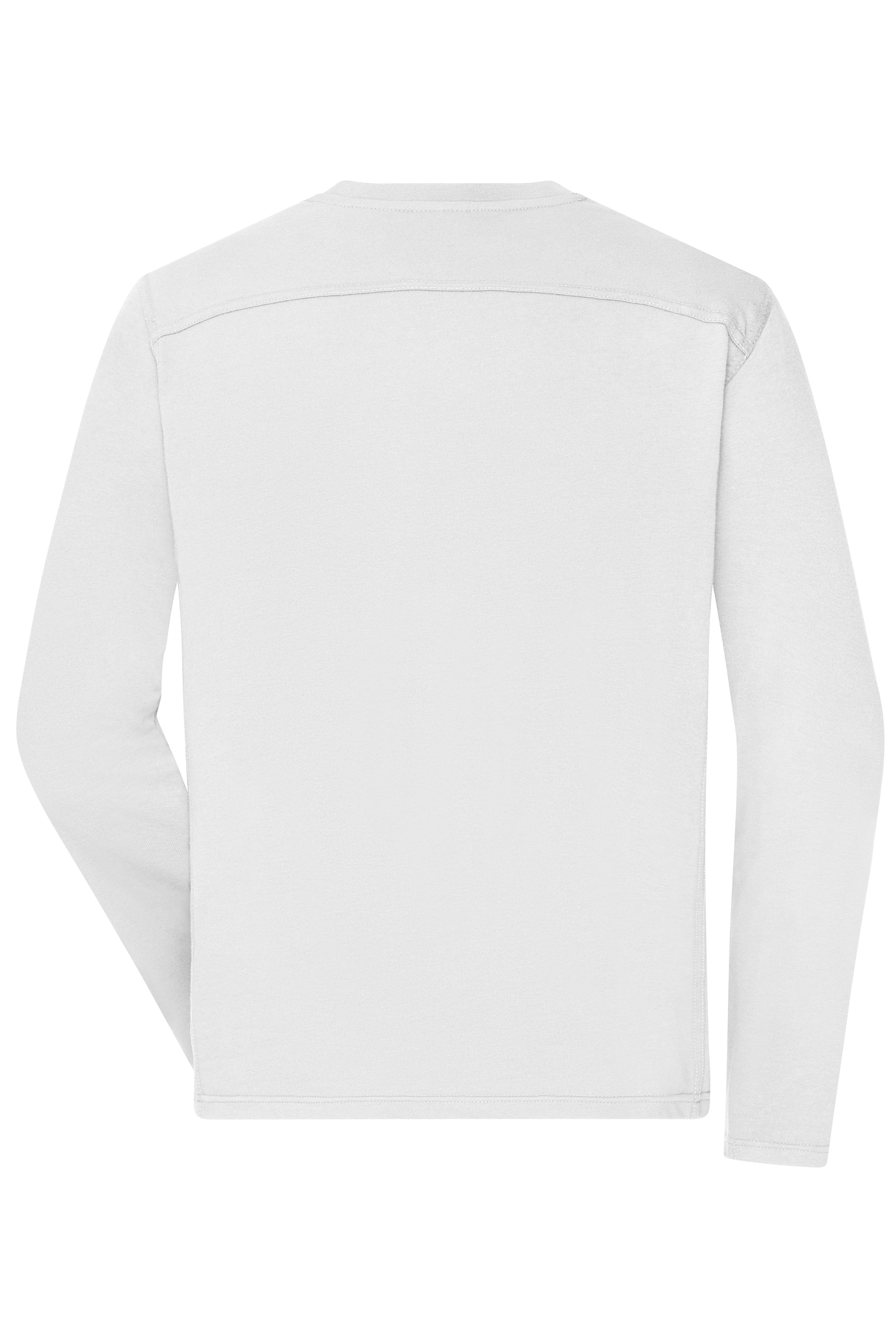 Men's Workwear-Longsleeve-T JN1840 Strapazierfähiges und pflegeleichtes Langarm Shirt