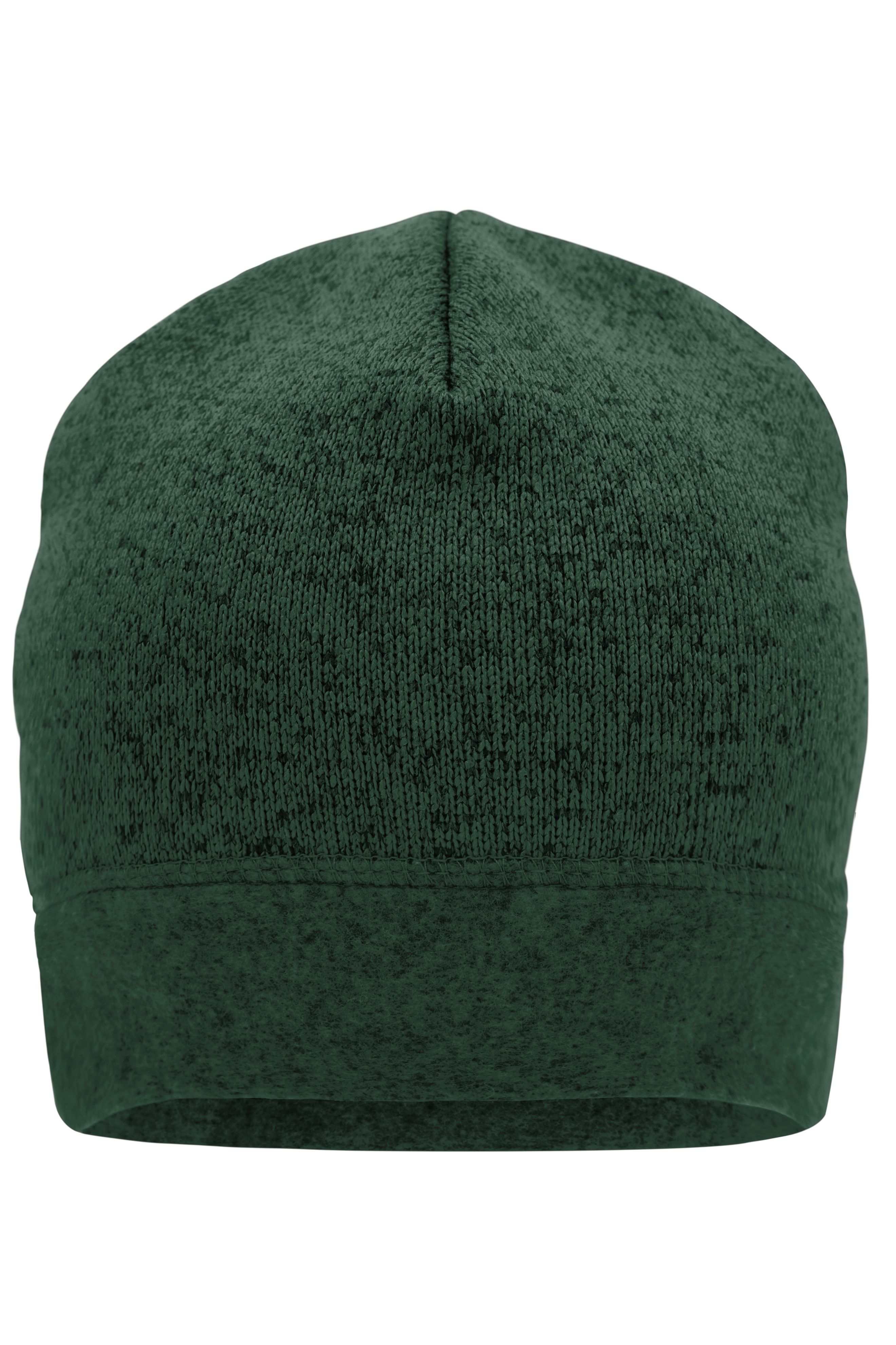 Knitted Fleece Workwear Beanie - STRONG - MB7121 Strickmütze in Melangeoptik