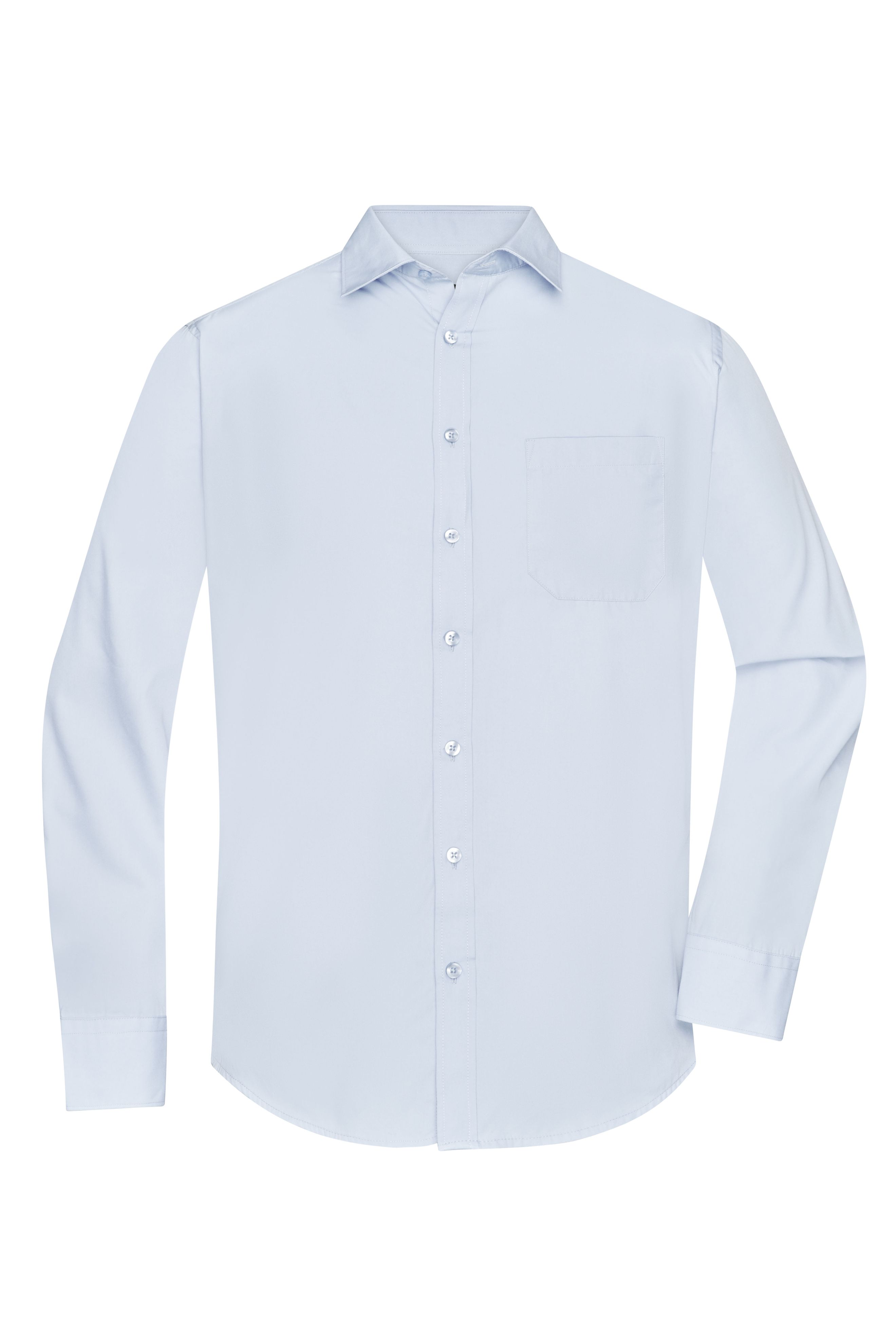 Men's Shirt Longsleeve Poplin JN678 Klassisches Shirt aus pflegeleichtem Mischgewebe
