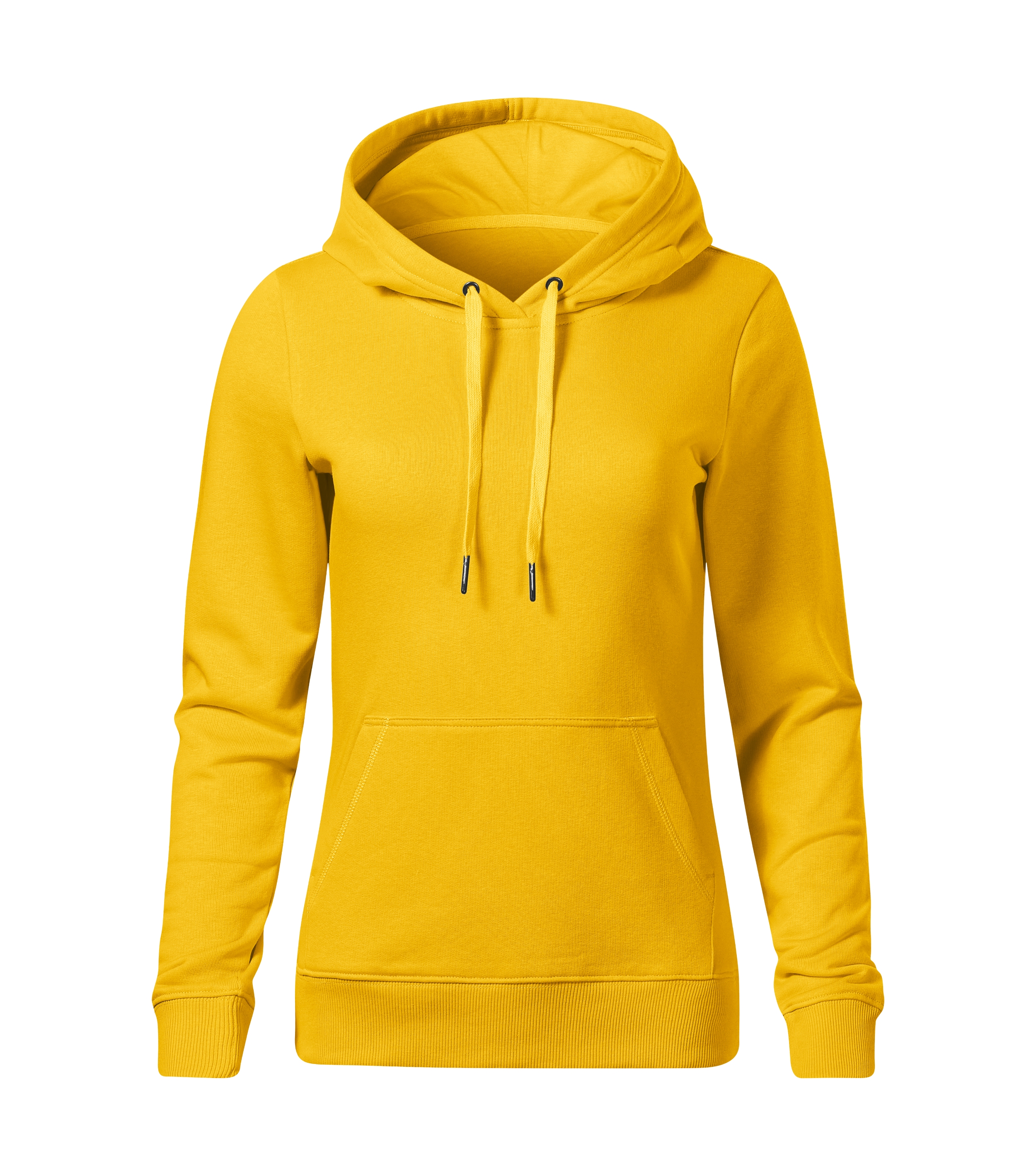 Basic Damen Pullover - BREAK (GRS) 841 Damen - leicht taillierter Schnitt mit Seitennähten und aufgesetzte Kängurutaschen - Sweatshirt Damen für Frauen und women 