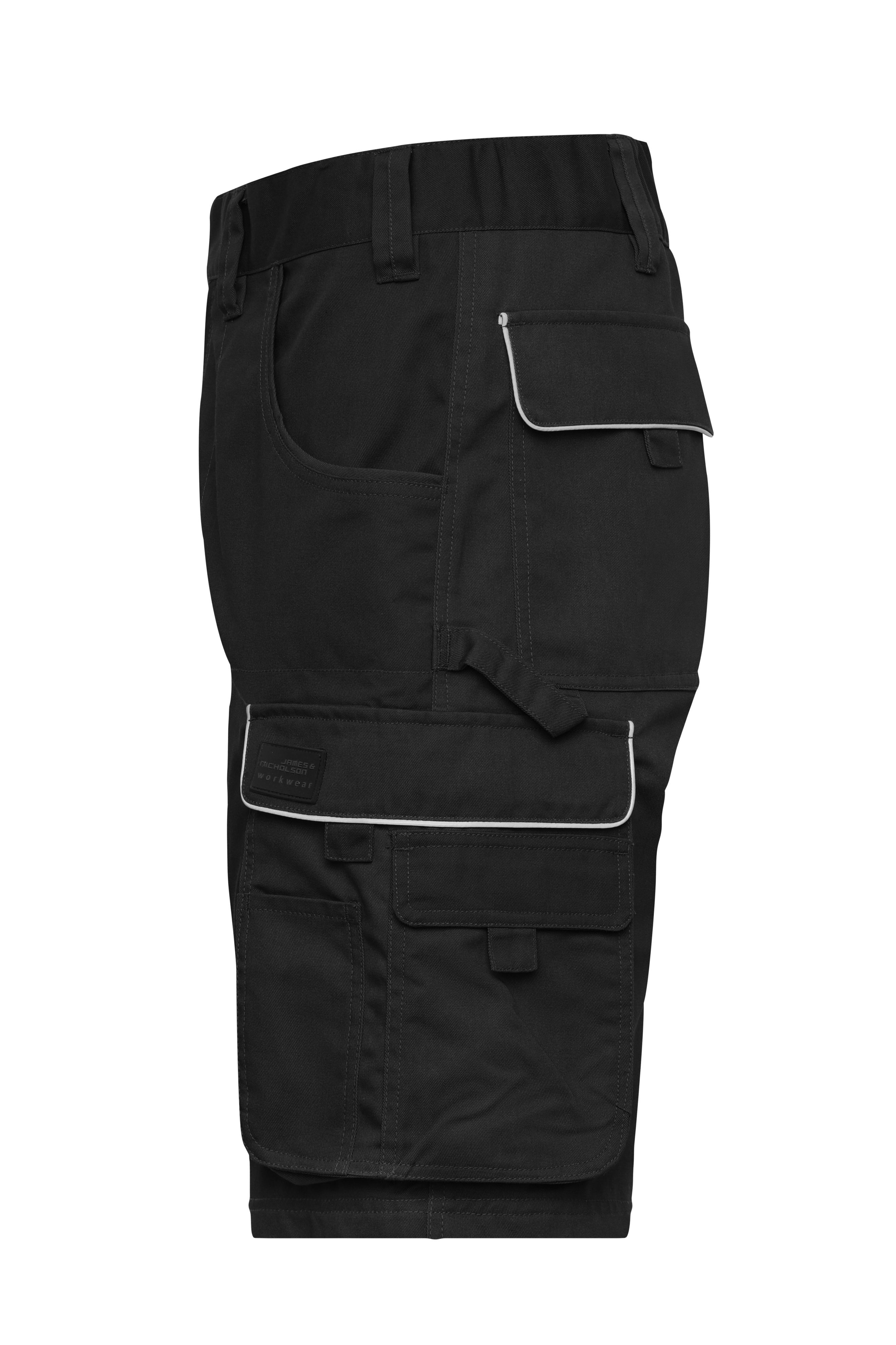 Workwear Bermudas - SOLID - JN880 Funktionelle Arbeitsshorts im cleanen Look mit hochwertigen Details