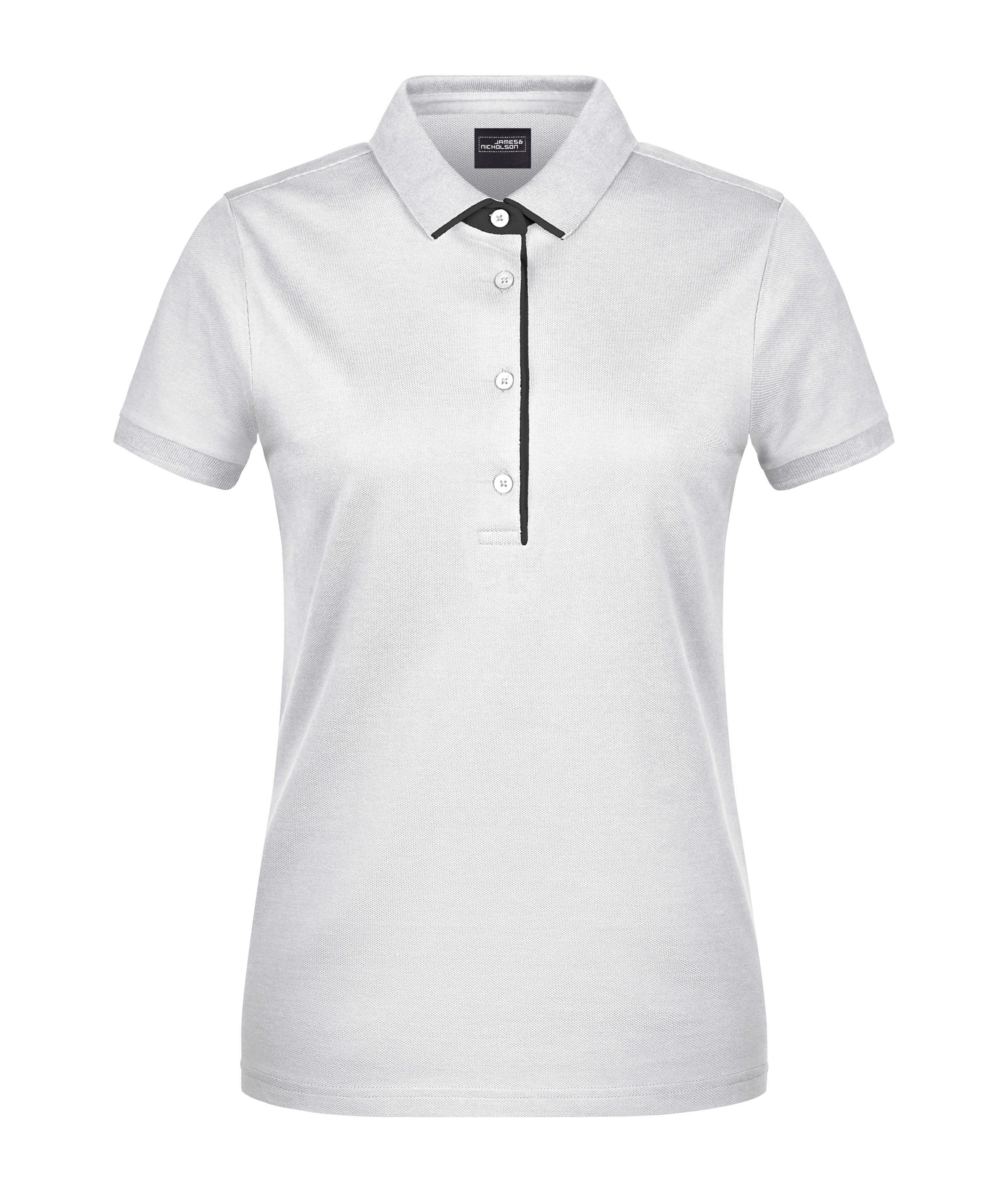 Ladies' Polo Single Stripe JN725 Klassisches Polo mit Kontrastelementen