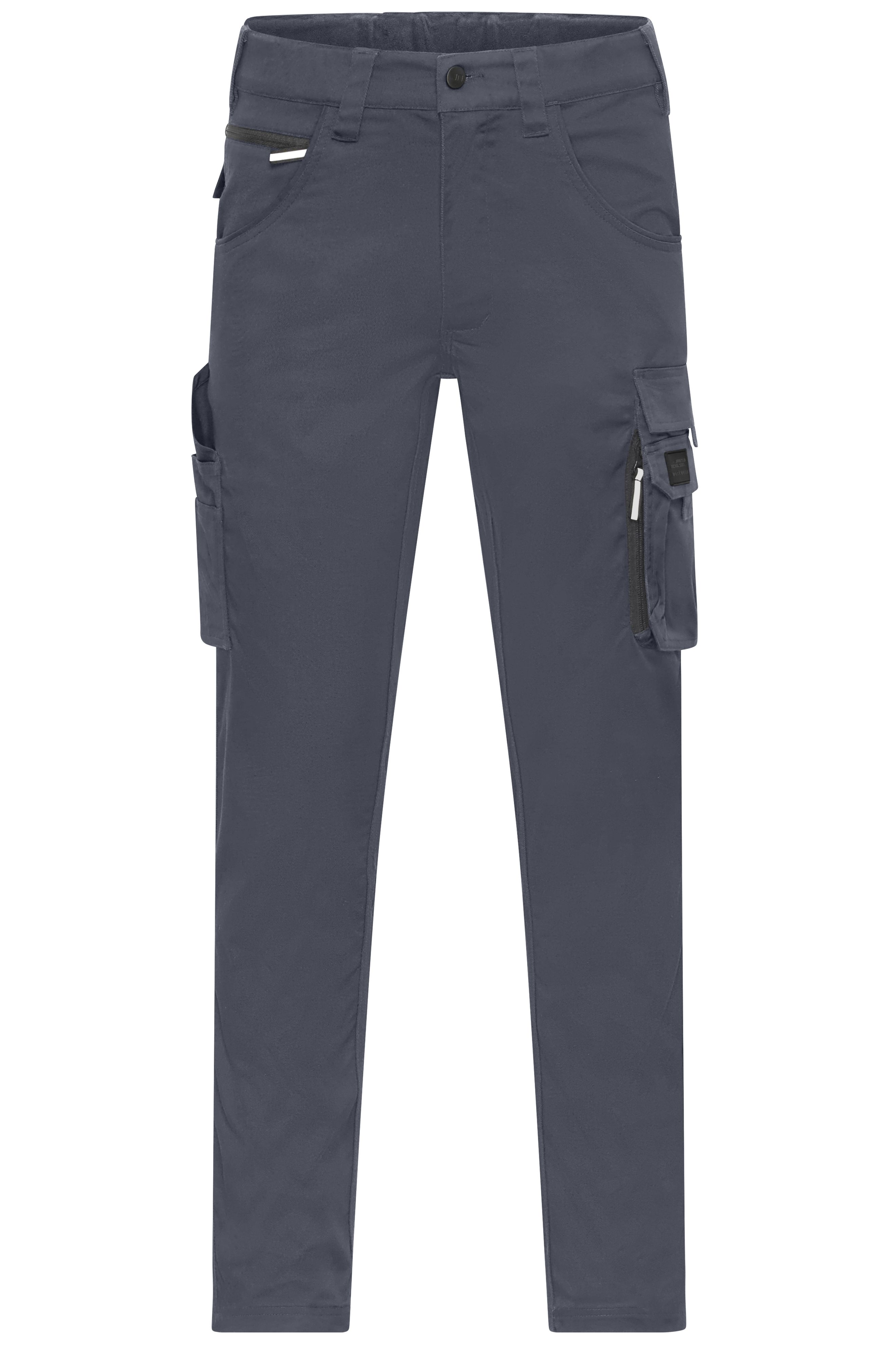 Workwear-Pants light Slim-Line JN1858 Leichte, robuste Arbeitshose in schmaler Schnittführung mit funktionellen Details