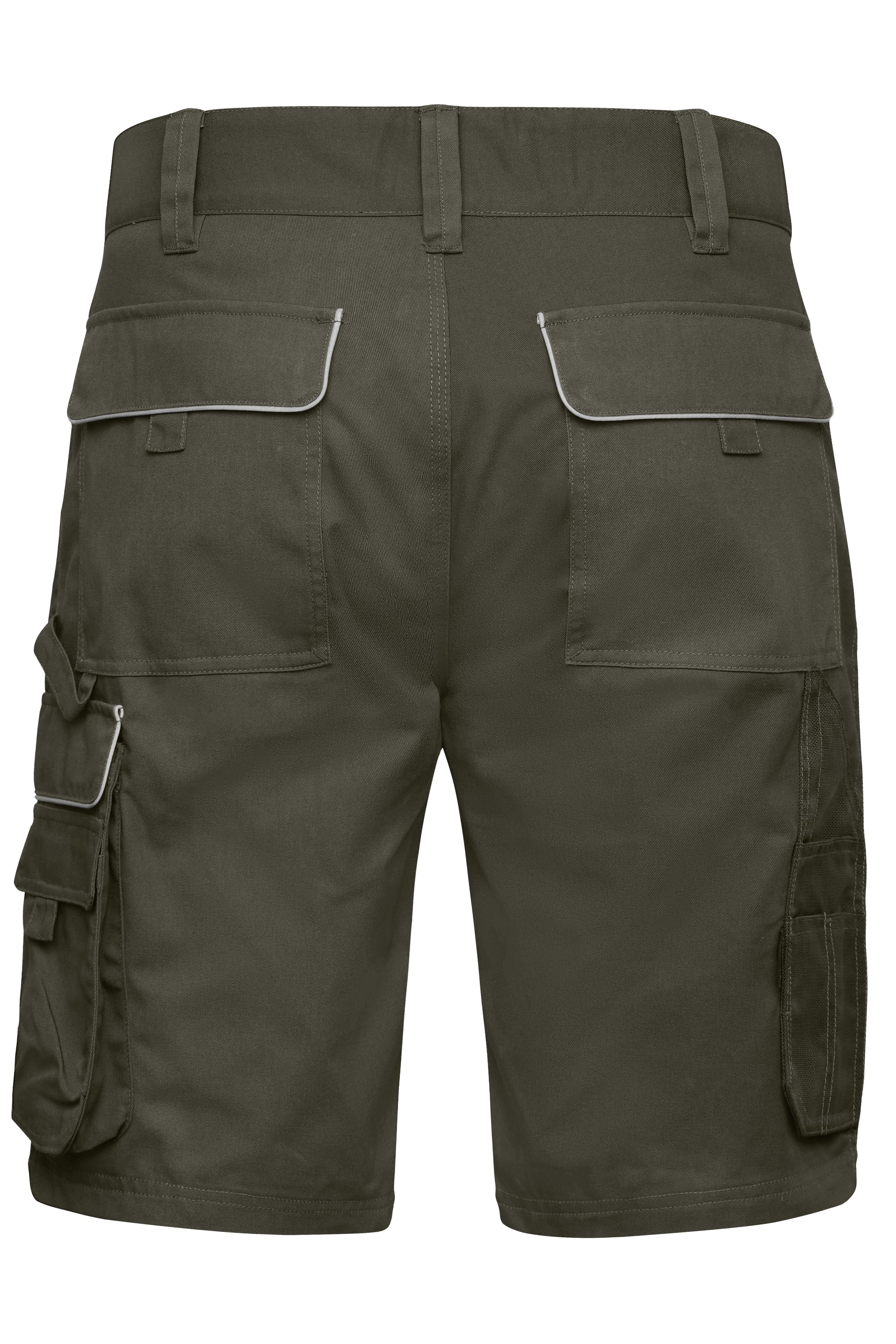 Workwear Bermudas - SOLID - JN880 Funktionelle Arbeitsshorts im cleanen Look mit hochwertigen Details