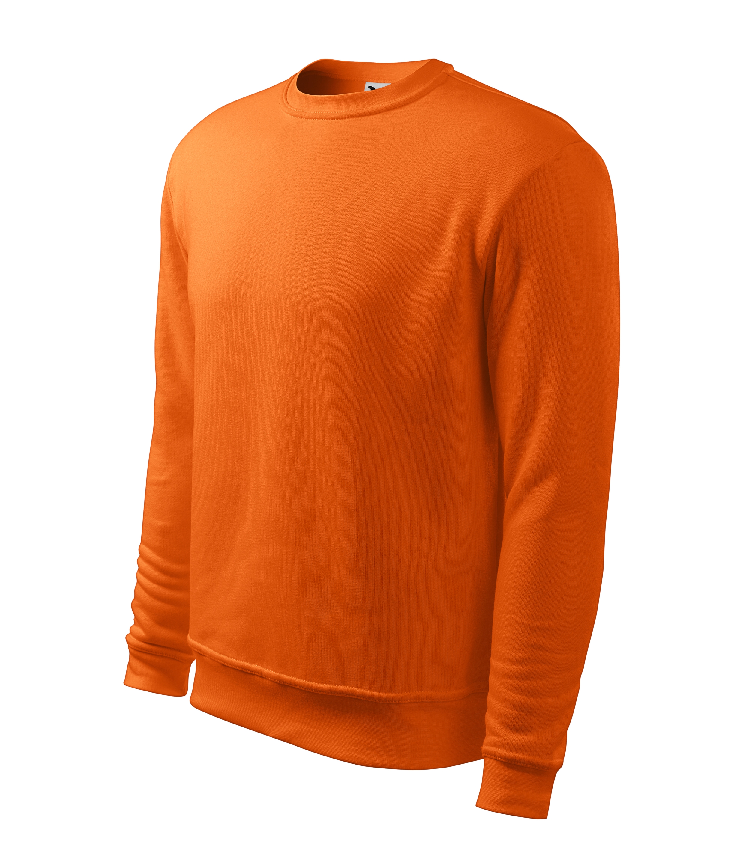 Sweatshirt für Herren und Kinder -  ESSENTIAL 406 - Ärmelmanschetten und Kragensaum - Pullover oder Sweater ohne Kapuze  für Männer Jungen und Mädchen 