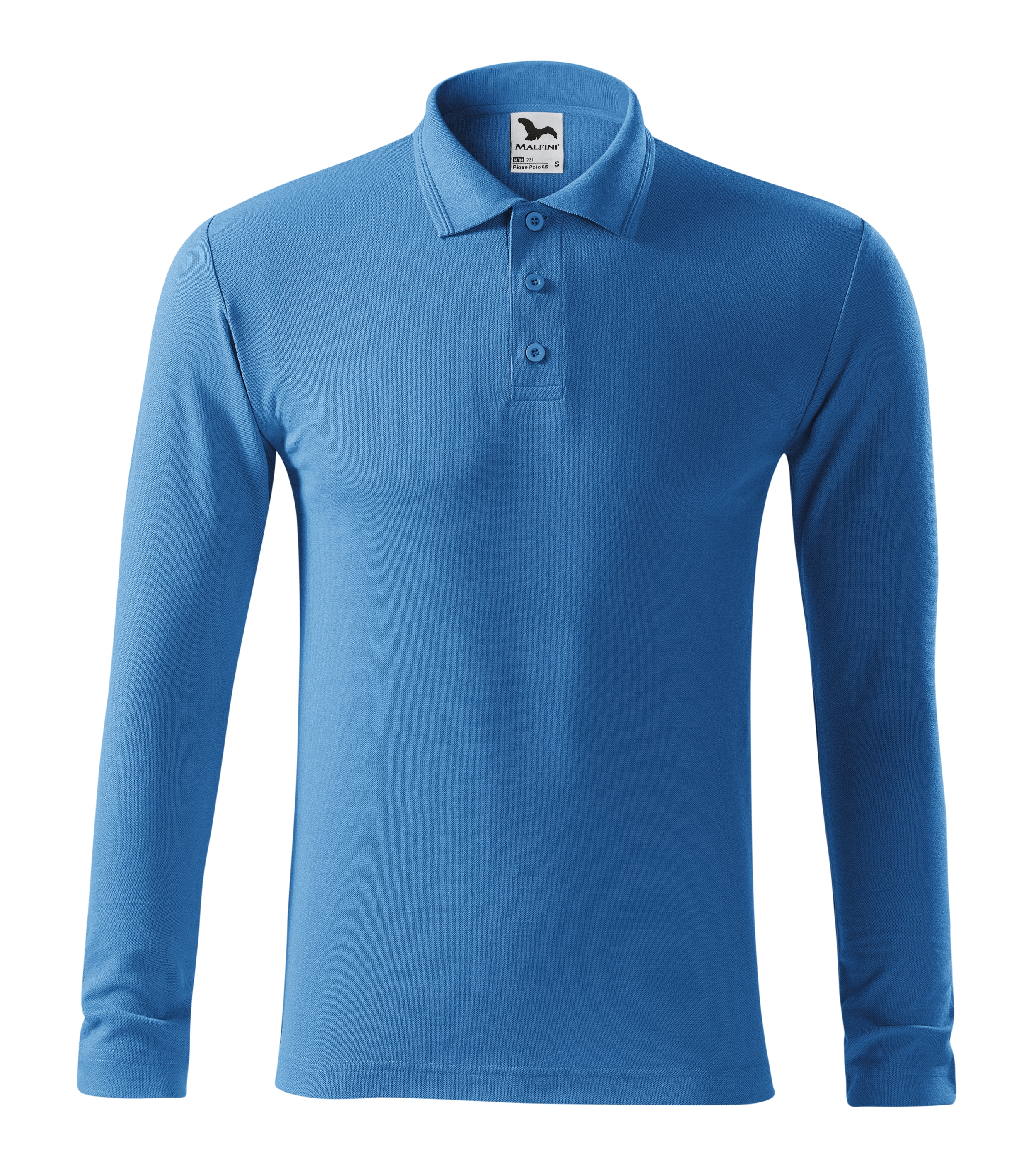 Pique Polo LS 221 Polohemd Herren