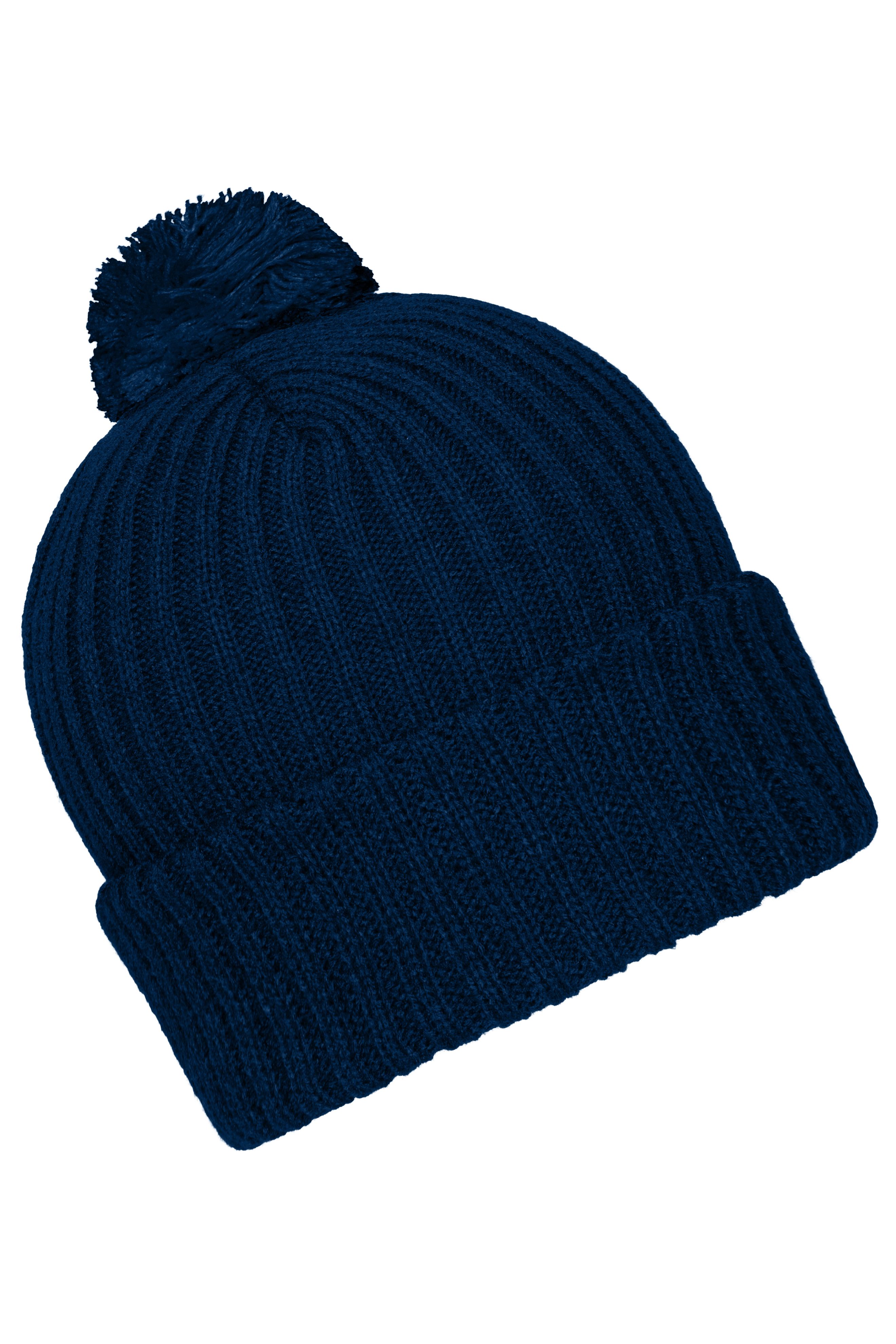 Knitted Cap with Pompon MB7540 Trendige Pomponmütze in vielen Farben