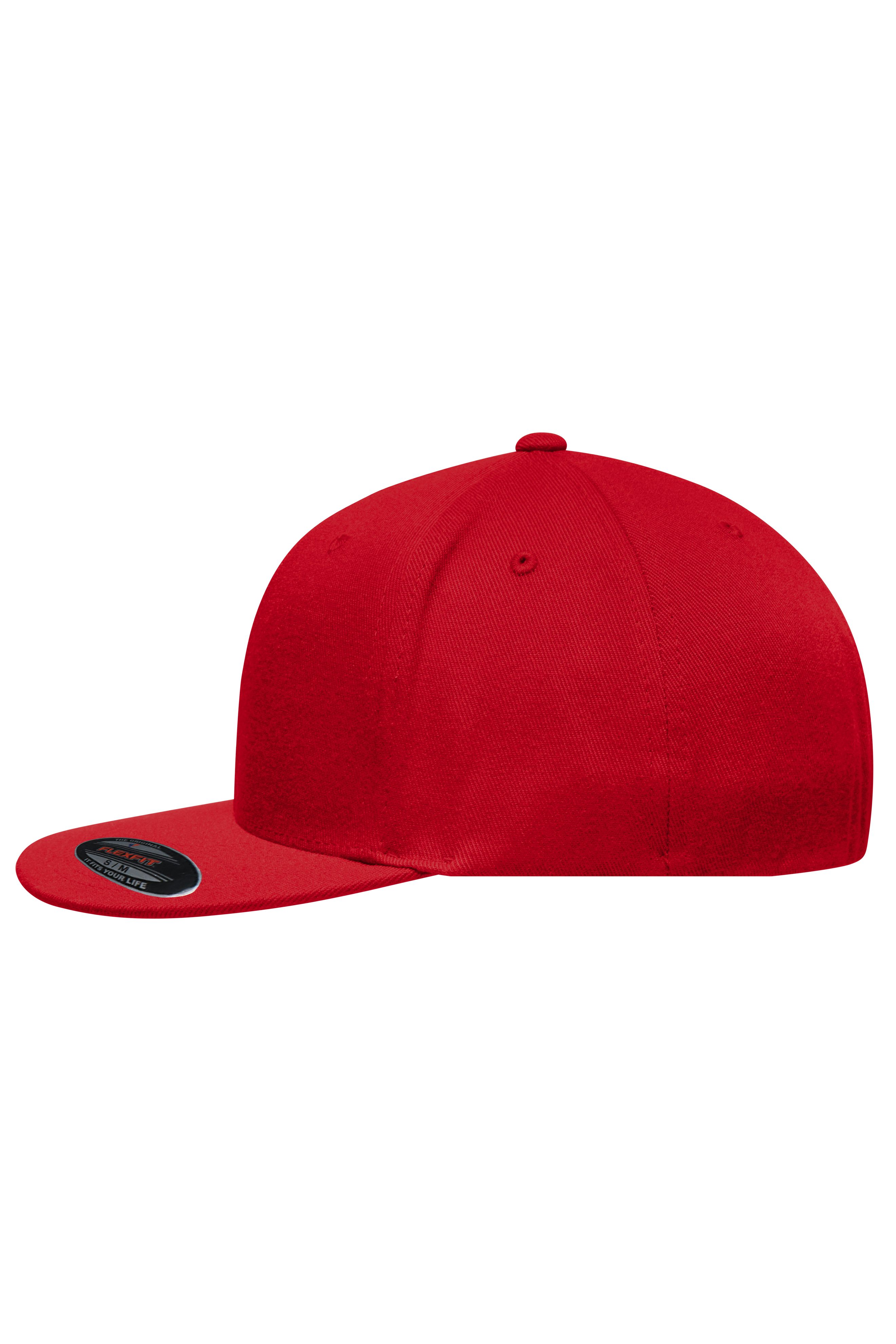 Flexfit® Flat Peak Cap MB6184 6 Panel Cap ohne Verschluss