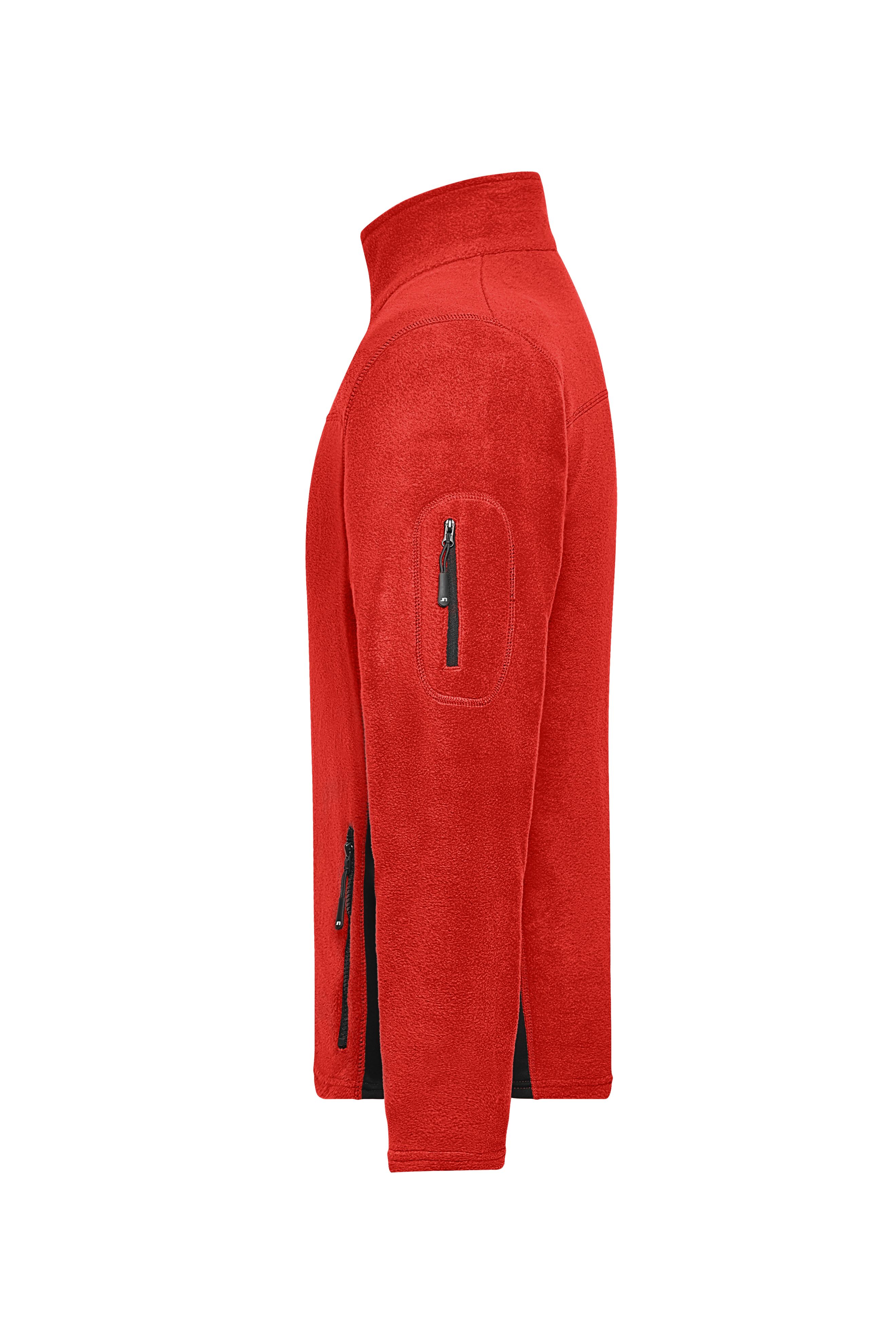 Men's Workwear Fleece Jacket - STRONG - JN842 Strapazierfähige Fleece Jacke im Materialmix Men's Workwear Fleece Jacket - STRONG - JN842 Strapazierfähige Fleece Jacke im Materialmix