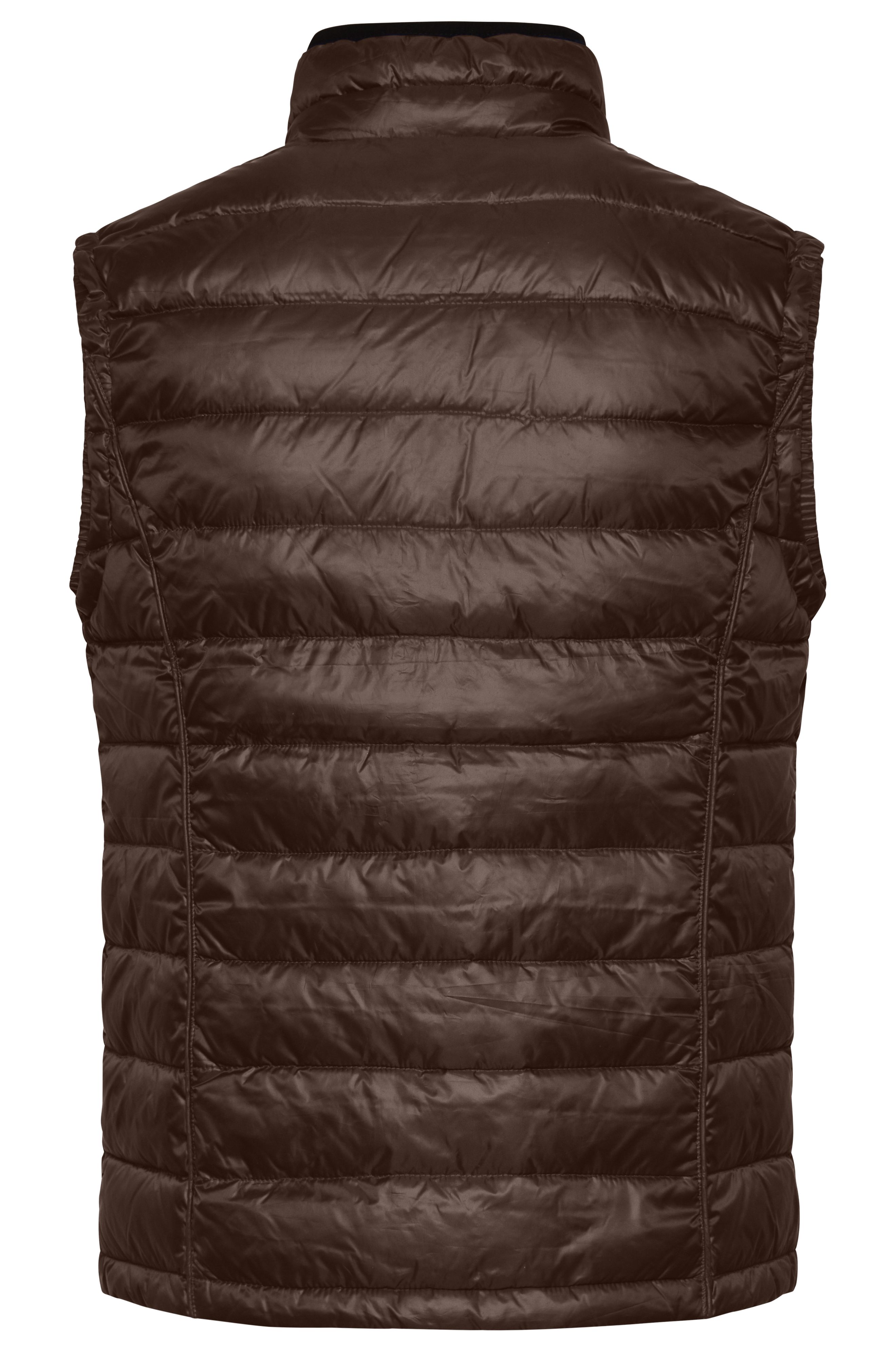 Men's Quilted Down Vest JN1080 Sportliche Daunenweste mit Stehkragen