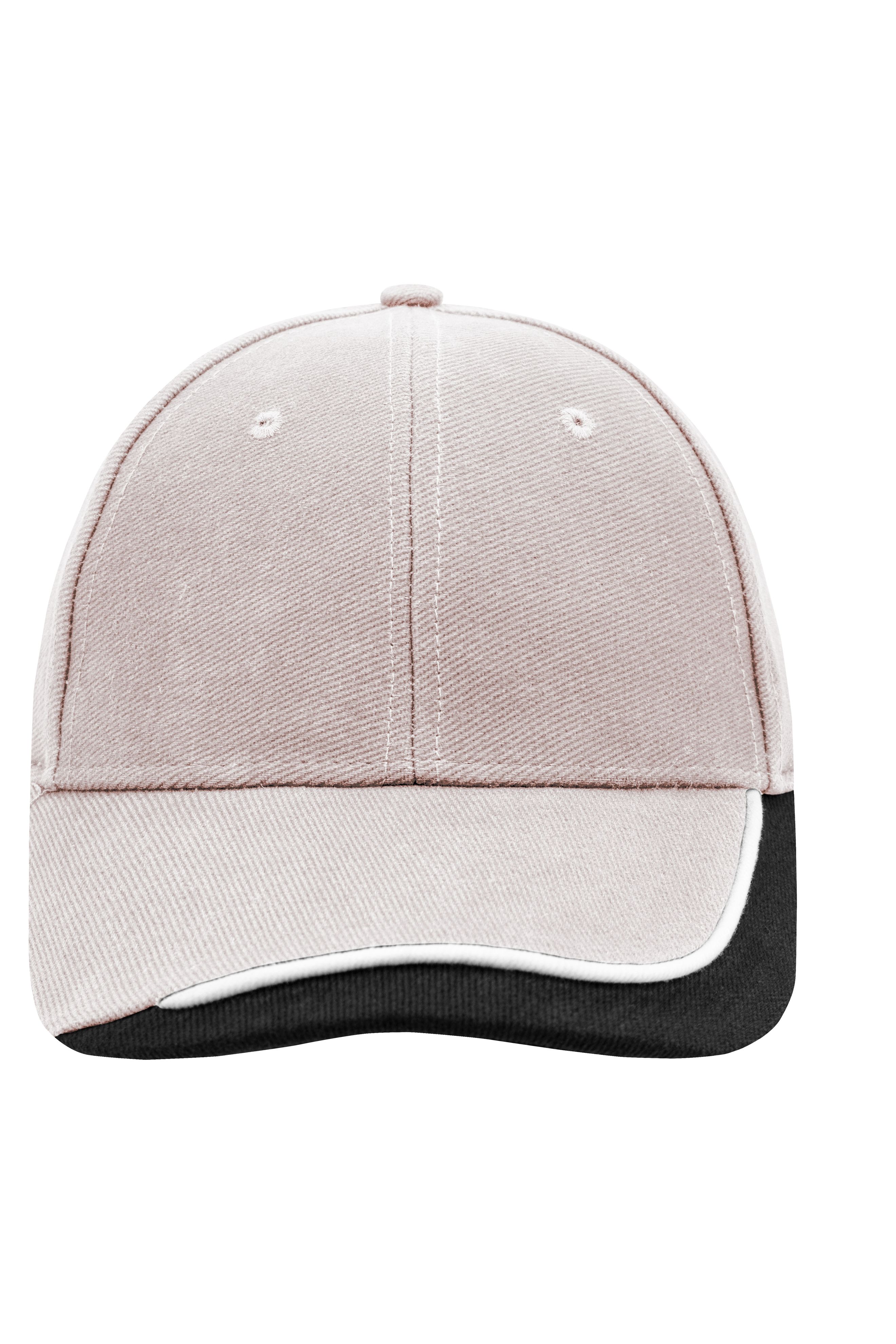 Half-Pipe Sandwich Cap MB049 6 Panel Cap mit extravaganter, dreifarbiger Sandwich-Lösung