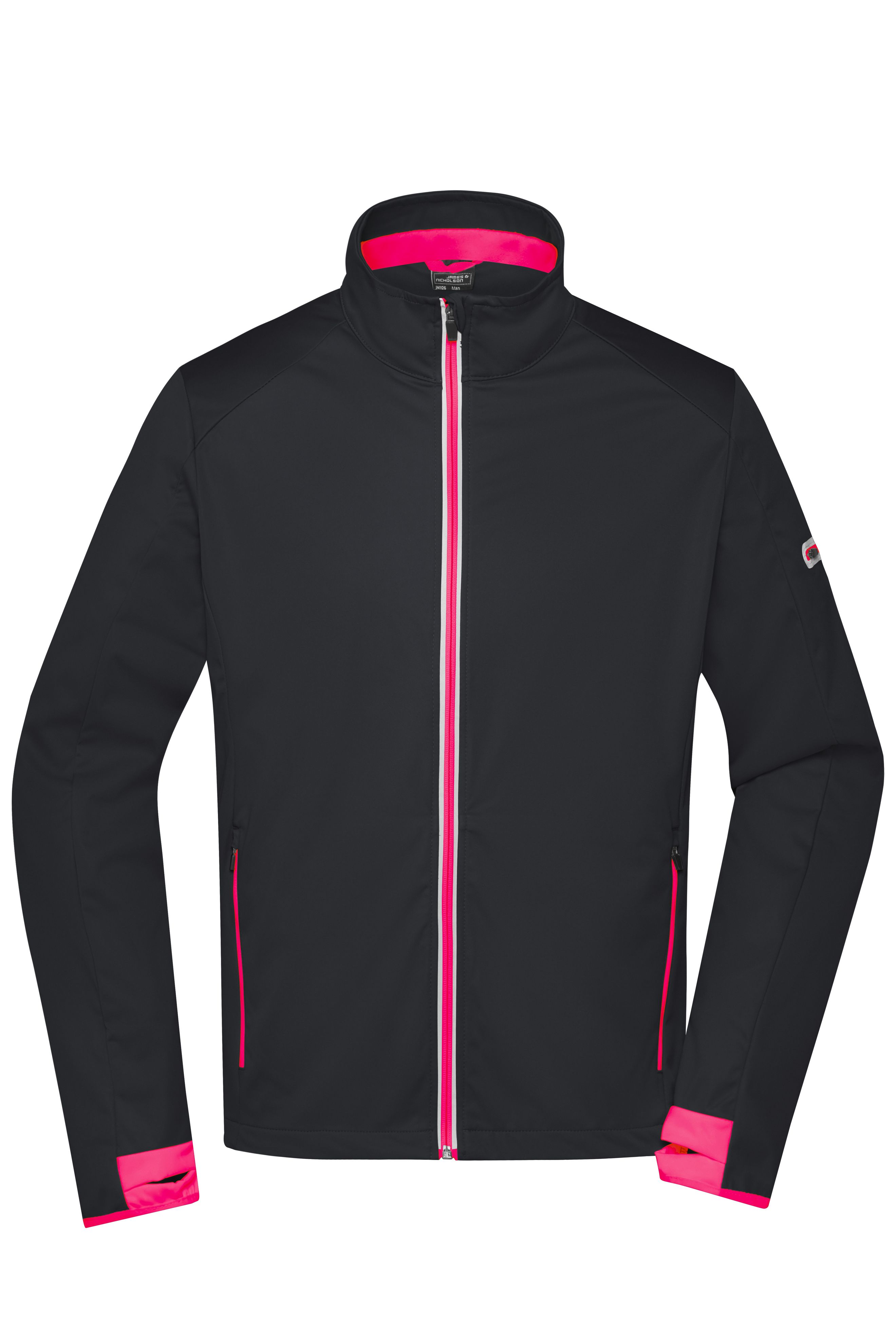 Men's Sports Softshell Jacket JN1126 Funktionelle Softshell-Jacke für Sport, Freizeit und Promotion