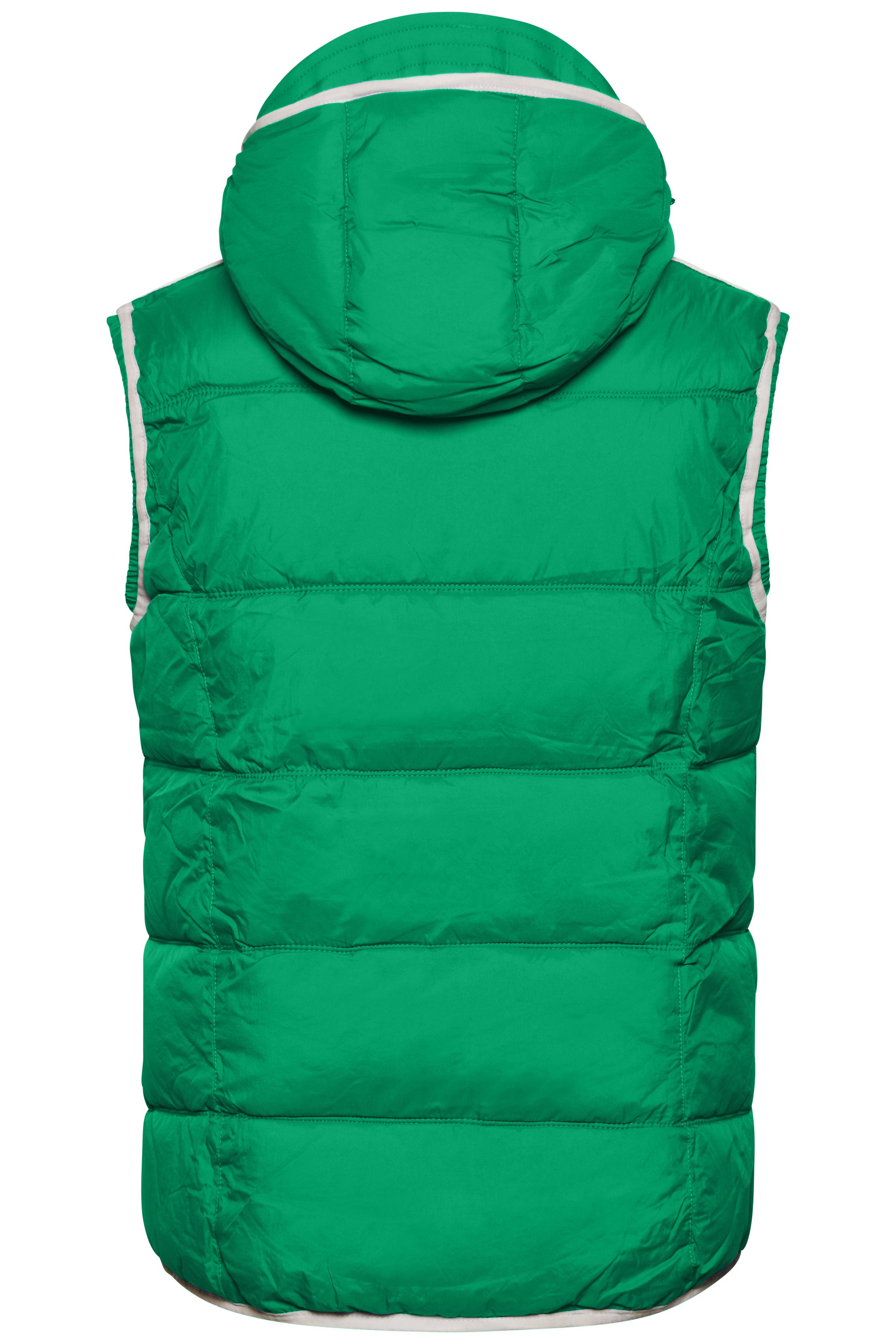 Men's Maritime Vest JN1076 Modische Steppweste mit angeschnittener Kapuze Men's Maritime Vest JN1076 Modische Steppweste mit angeschnittener Kapuze