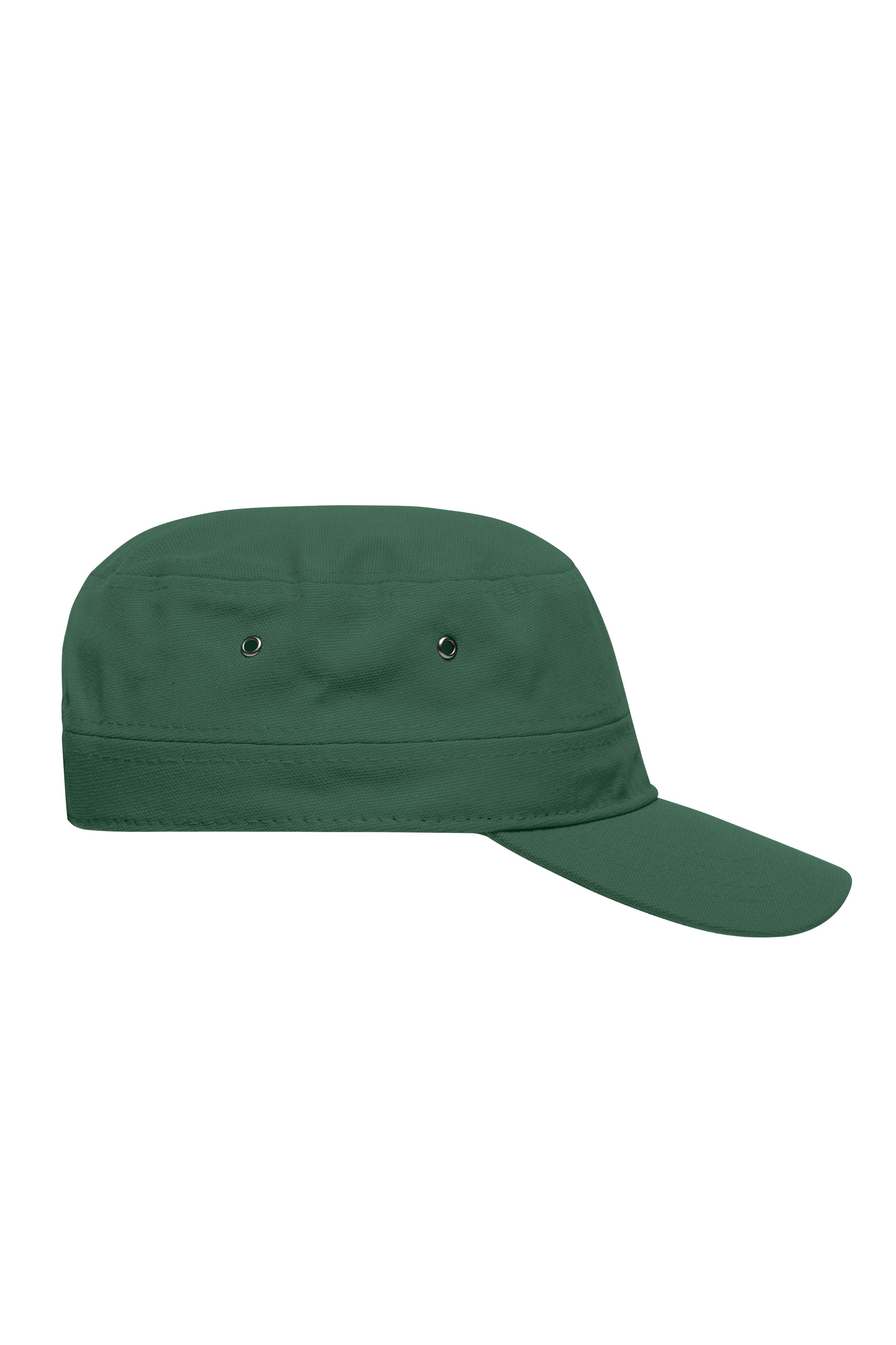 Military Cap MB095 Trendiges Cap im Military-Stil aus robustem Baumwollcanvas