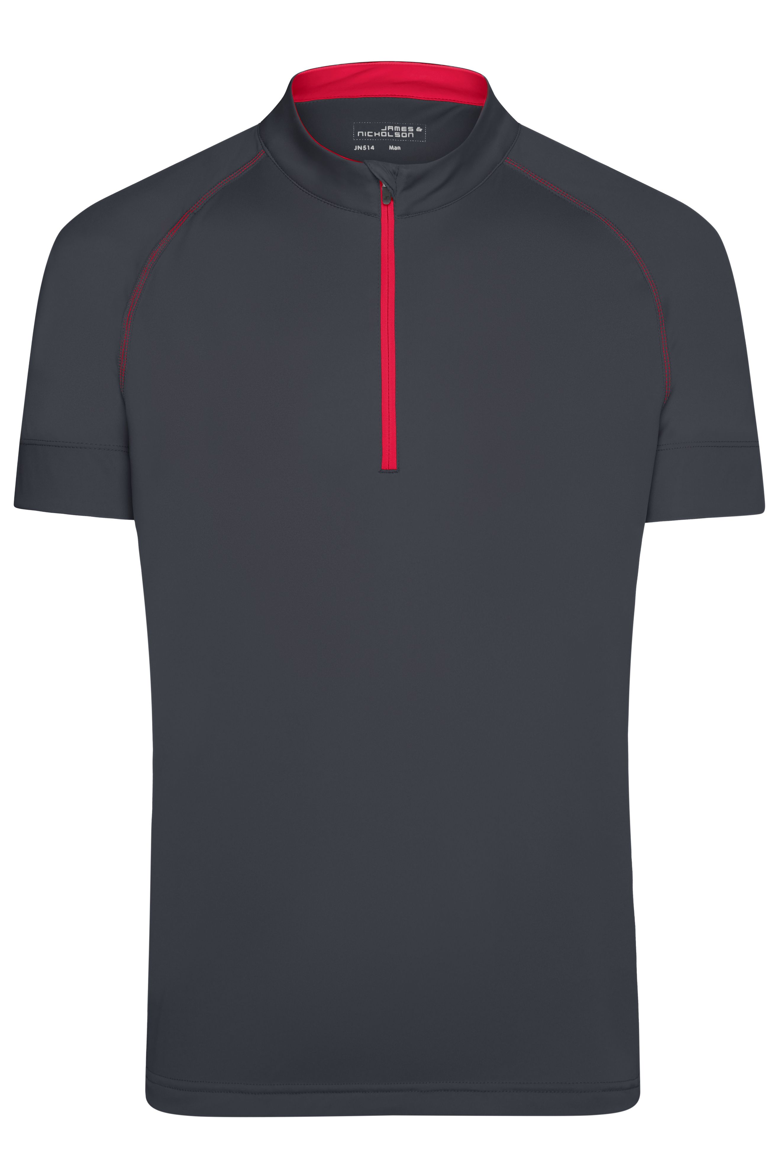 Men's Bike-T Half Zip JN514 Sportliches Radtrikot