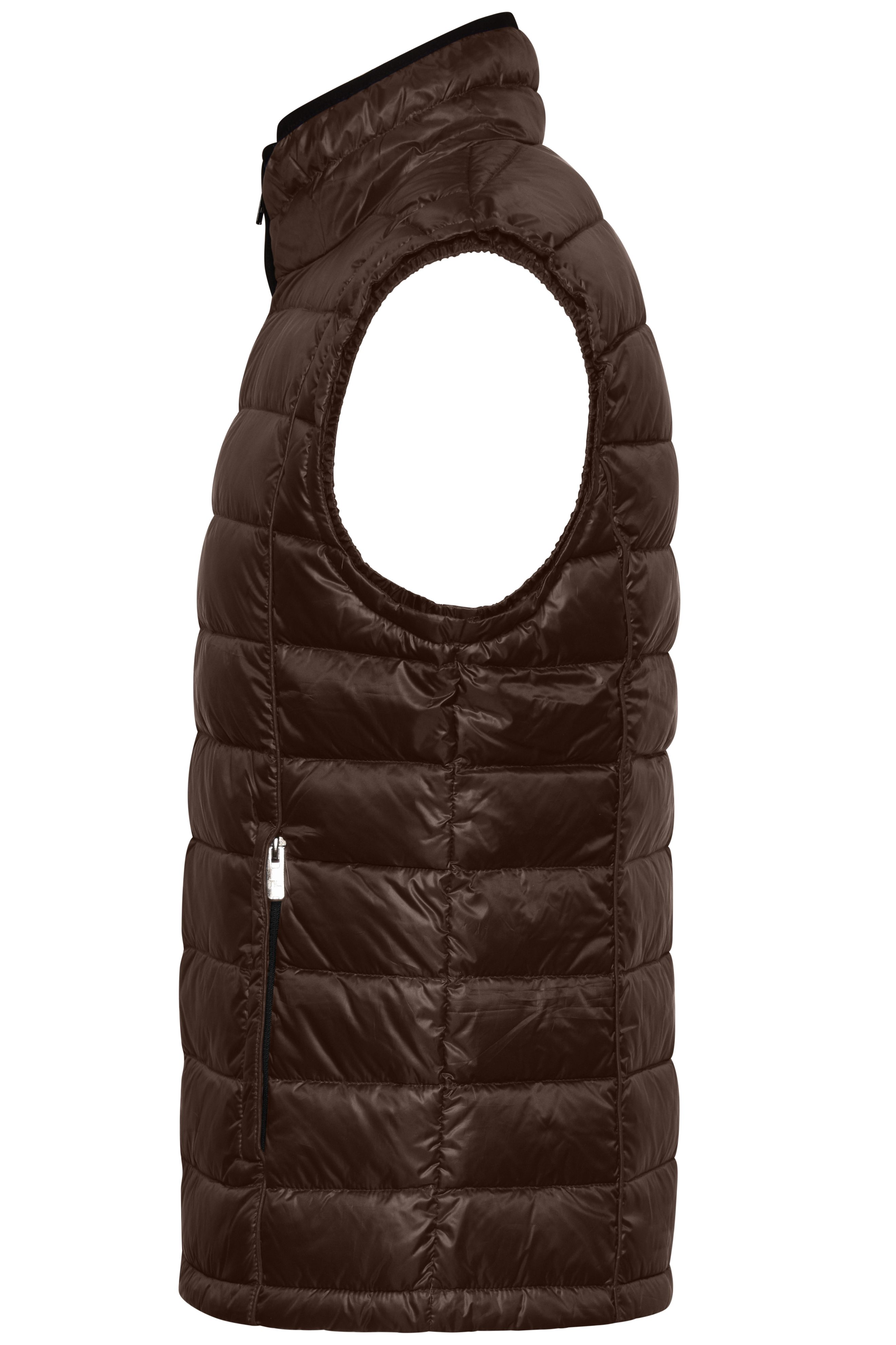 Men's Quilted Down Vest JN1080 Sportliche Daunenweste mit Stehkragen