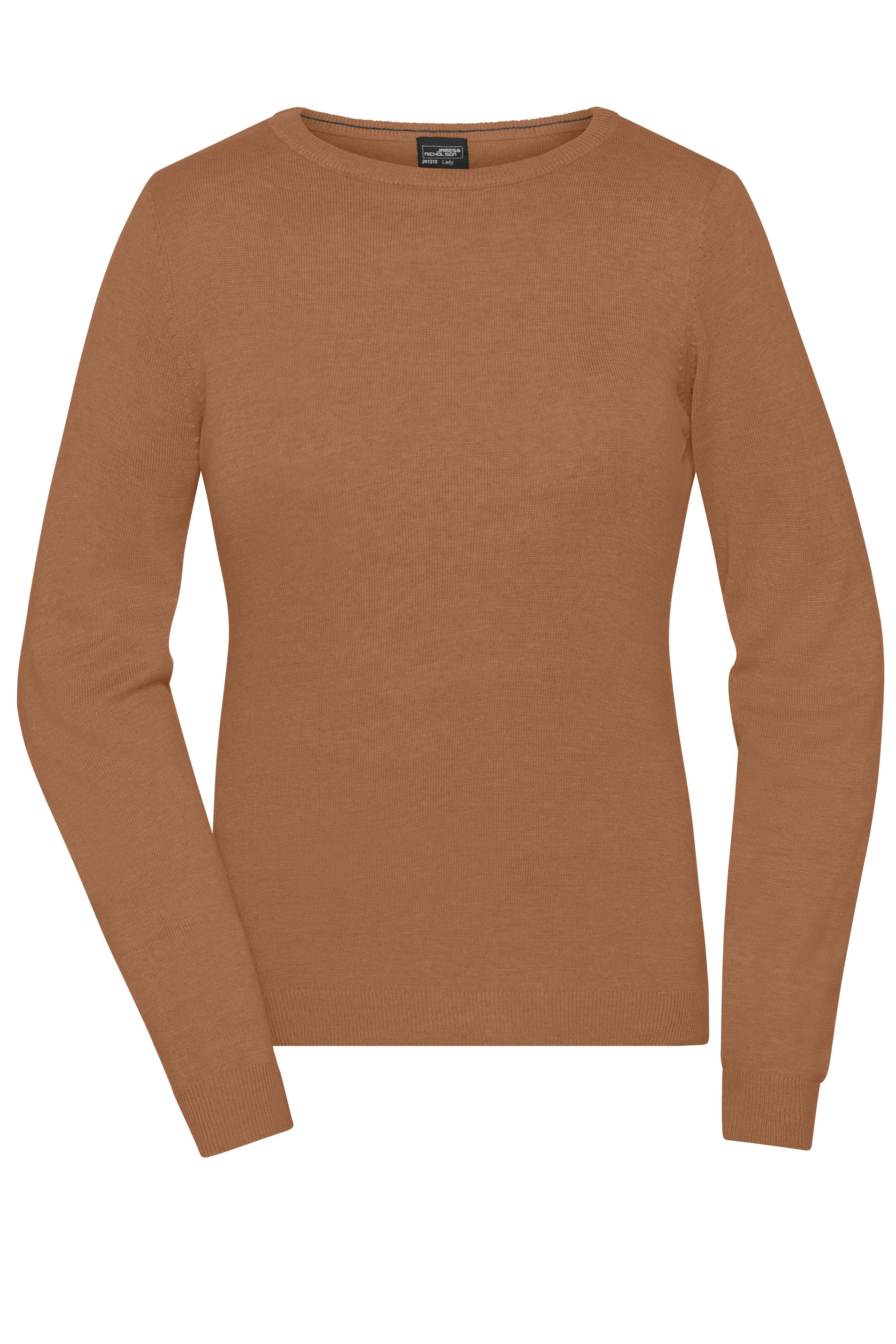 Ladies' Round-Neck Pullover JN1313 Klassischer Baumwoll-Pullover Ladies' Round-Neck Pullover JN1313 Klassischer Baumwoll-Pullover