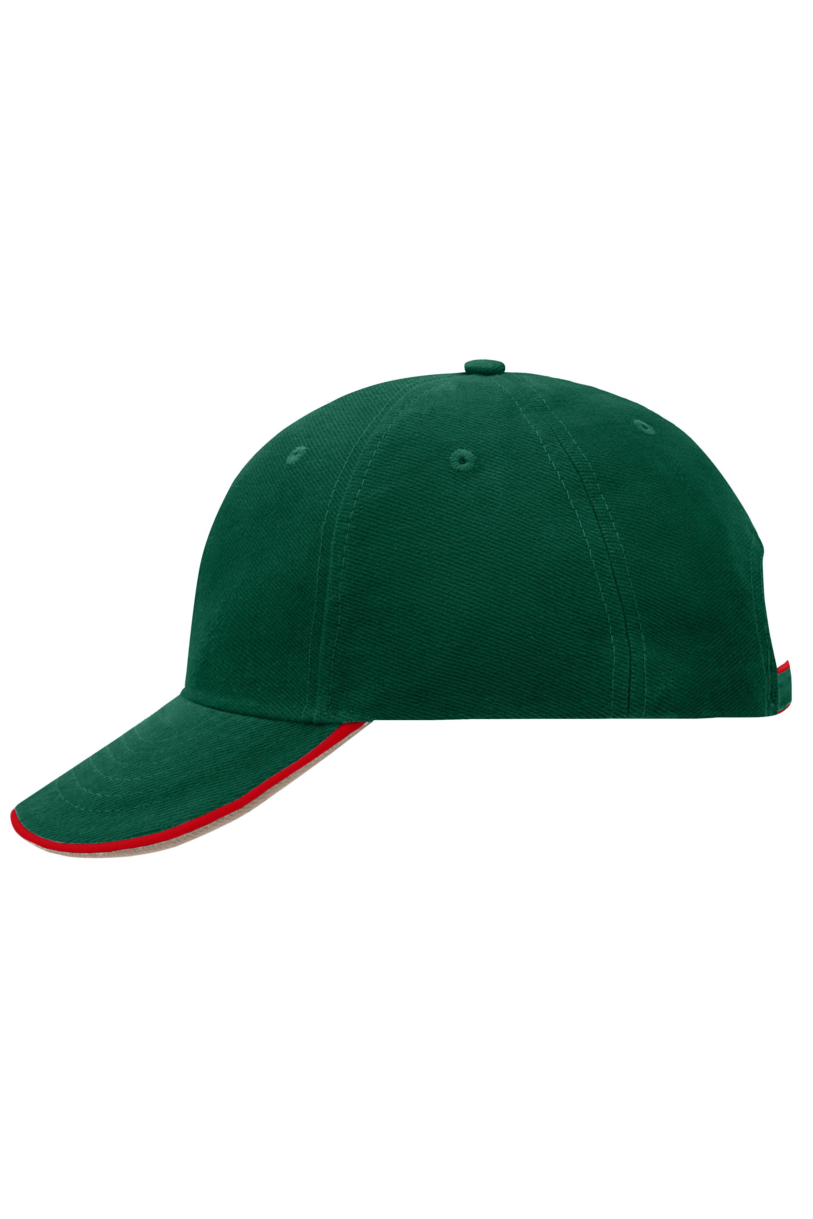 6 Panel Double Sandwich Cap MB6197 6 Panel Cap mit doppeltem Sandwich