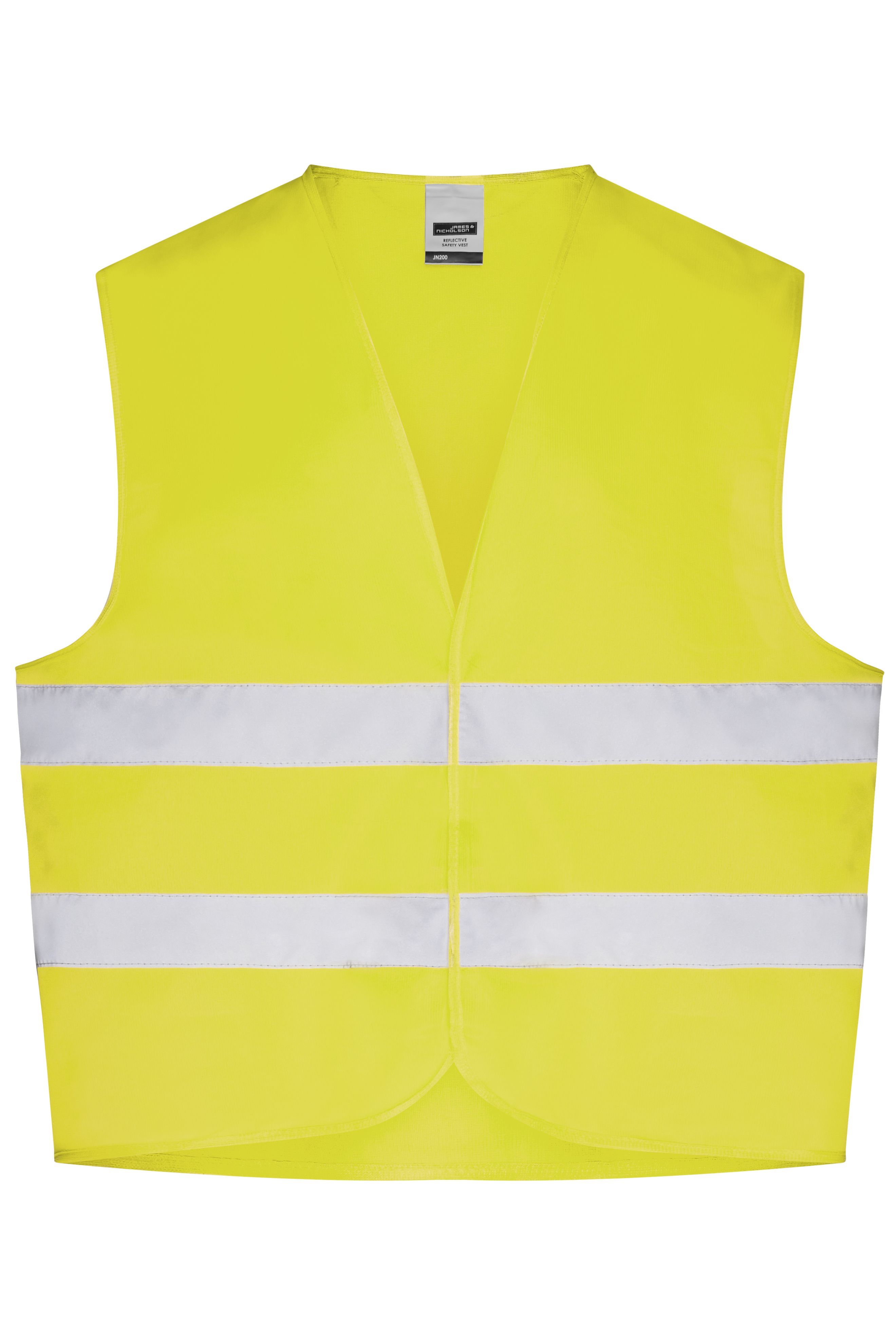 Safety Vest JN200 Leicht zu bedruckende Sicherheitsweste in Einheitsgröße Safety Vest JN200 Leicht zu bedruckende Sicherheitsweste in Einheitsgröße