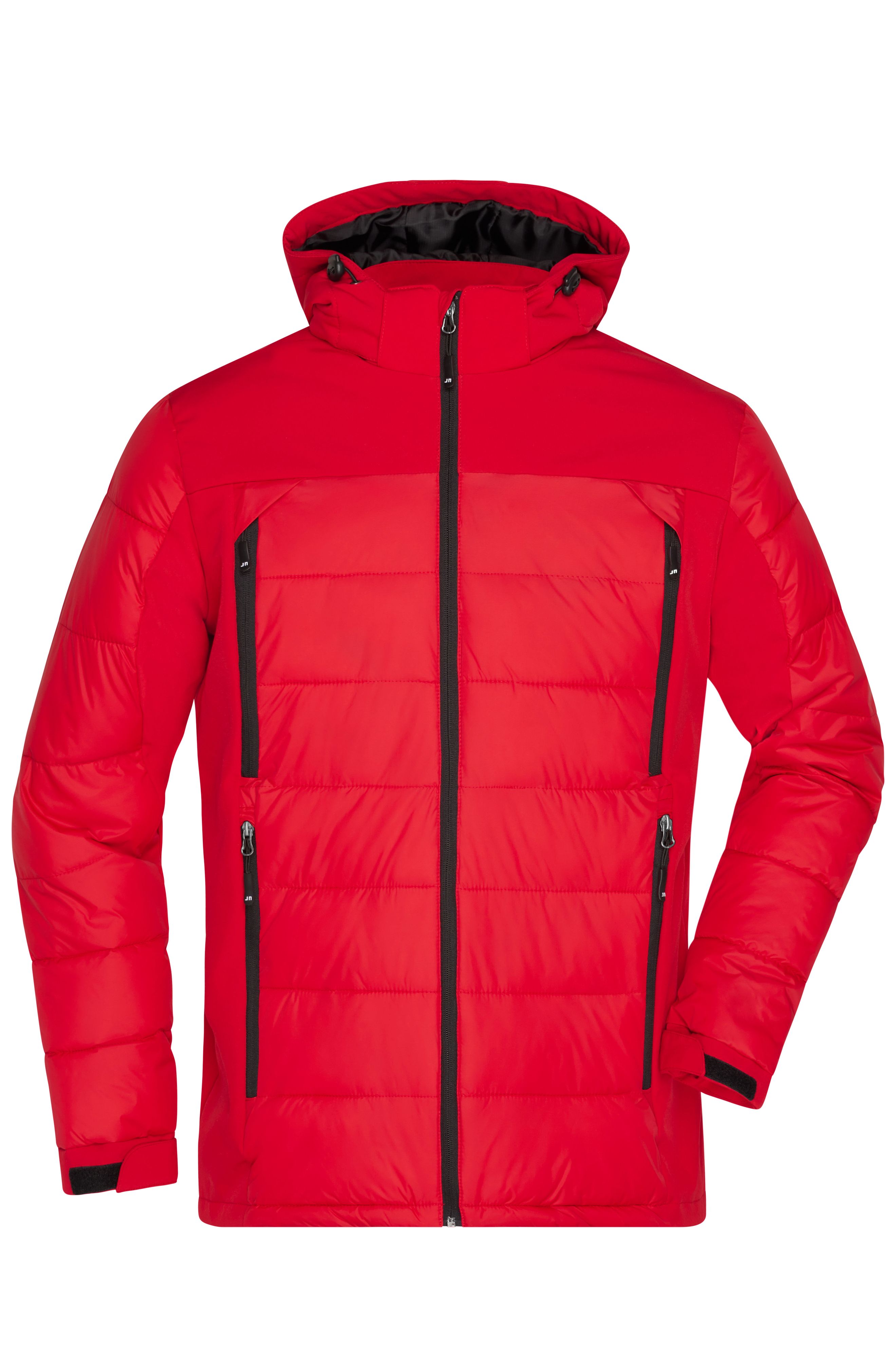 Men's Outdoor Hybrid Jacket JN1050 Thermojacke in attraktivem Materialmix Men's Outdoor Hybrid Jacket JN1050 Thermojacke in attraktivem Materialmix