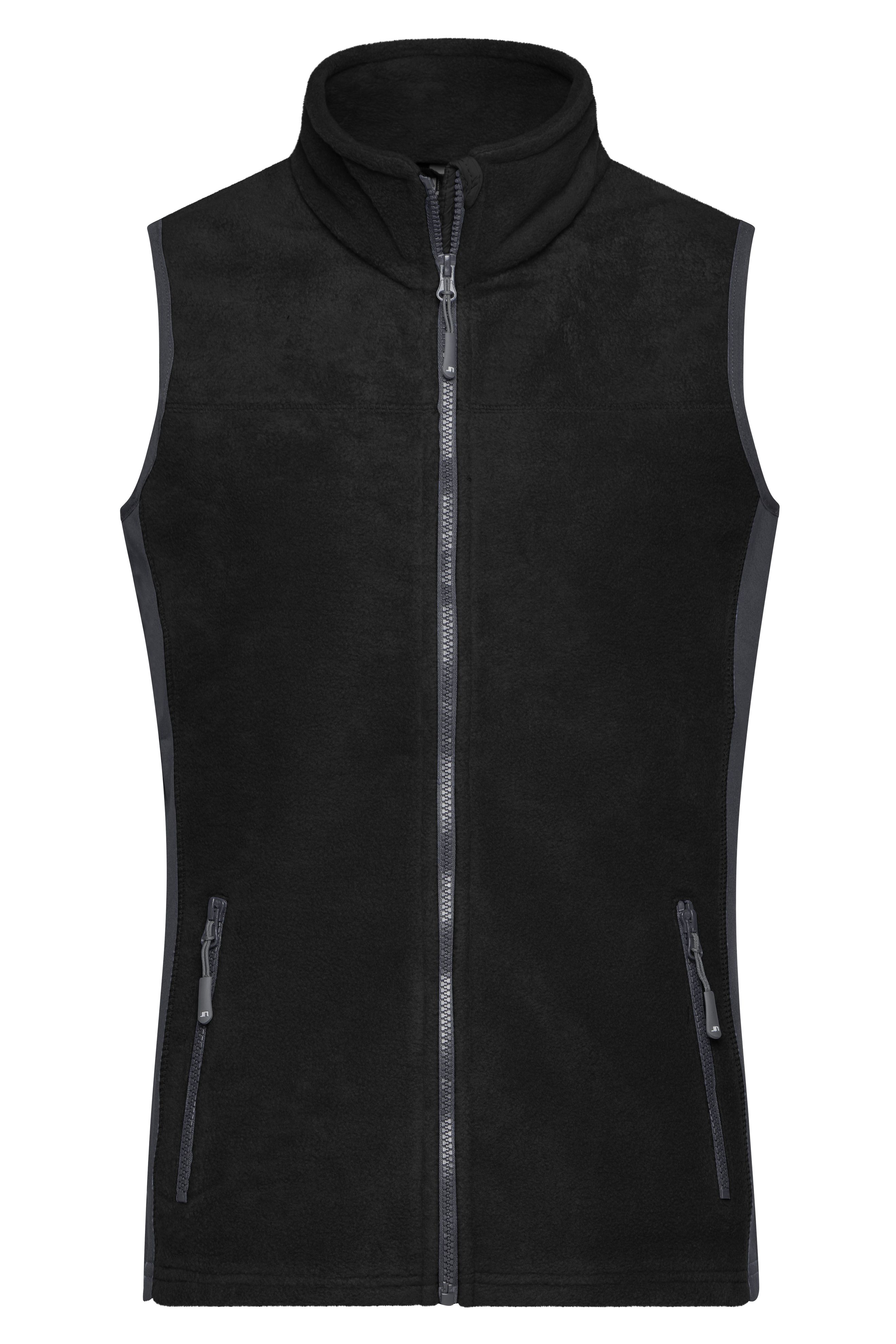 Ladies' Workwear Fleece Vest - STRONG - JN855 Strapazierfähige Fleece Weste im Materialmix