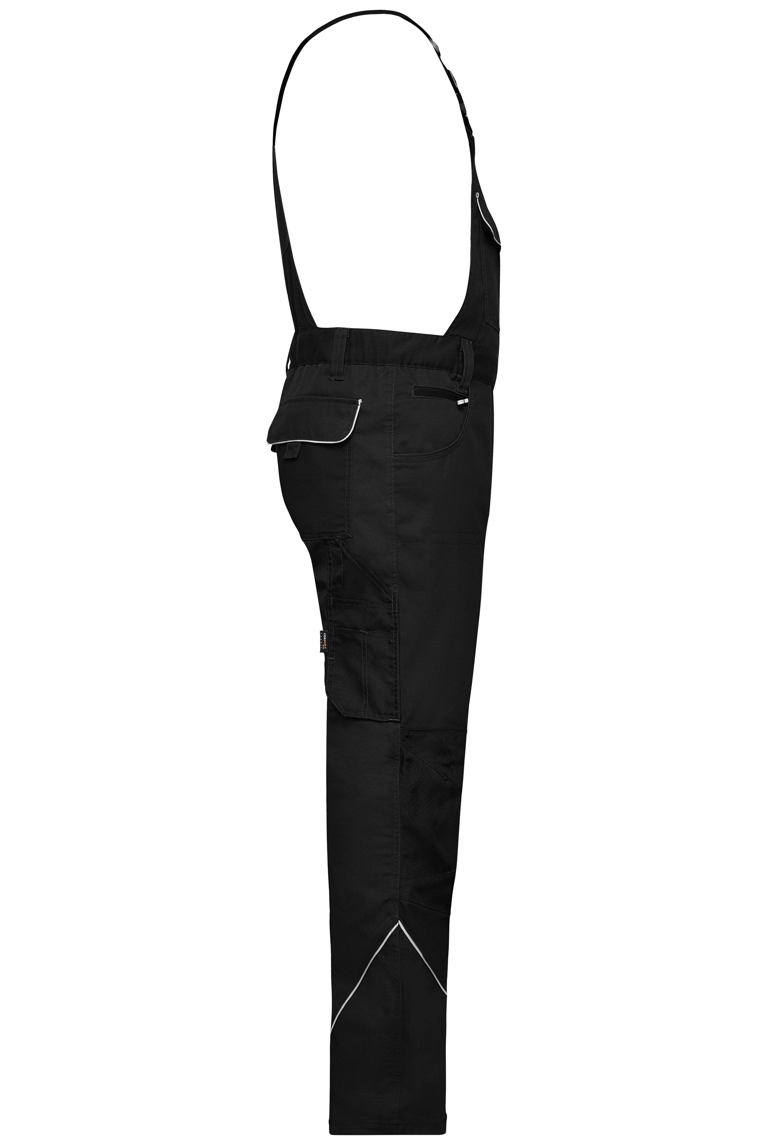 Workwear Pants with Bib - SOLID - JN879 Funktionelle Latzhose im cleanen Look mit hochwertigen Details