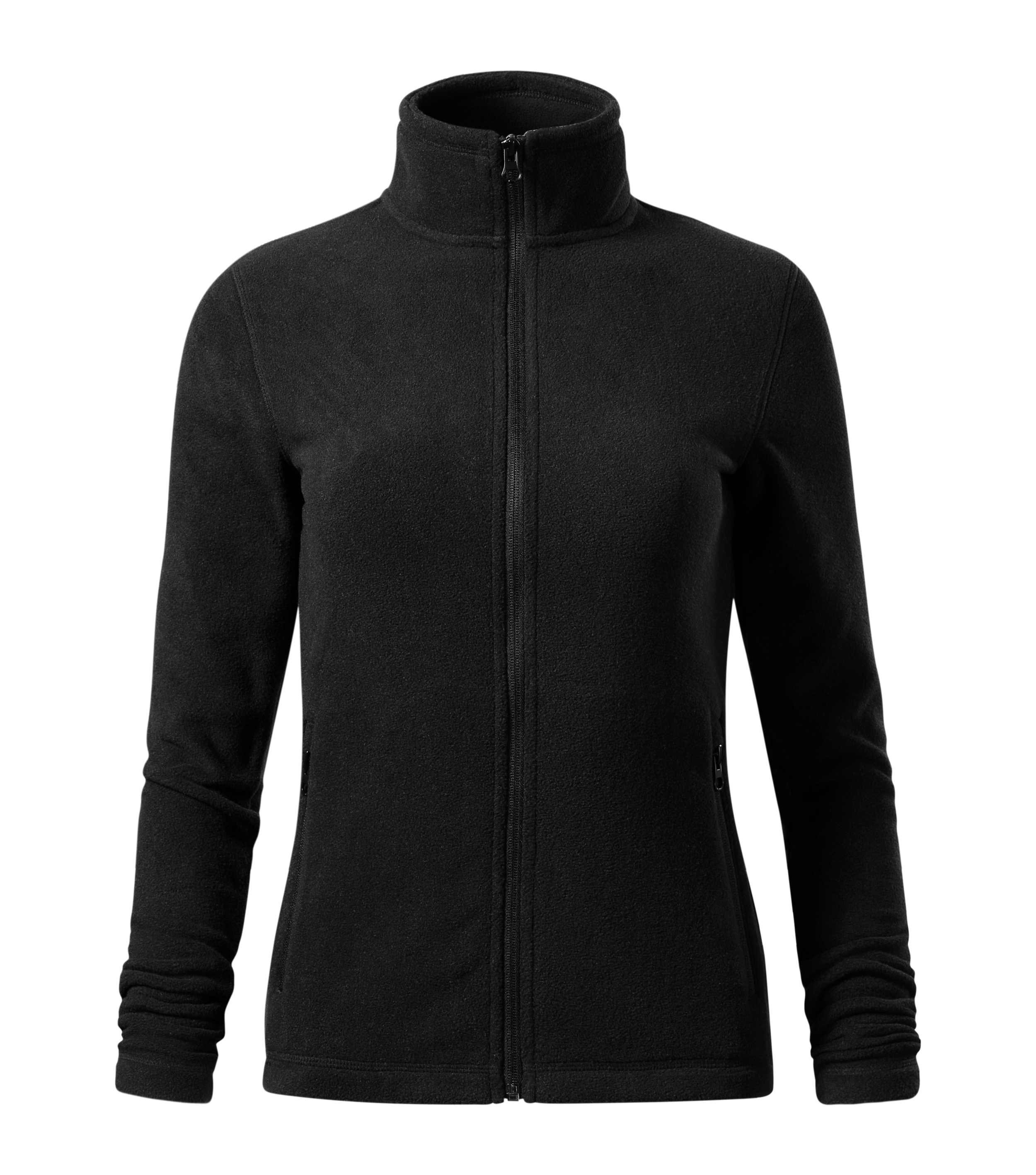Fleecejacke Damen - SHIFT (GRS)851 -  Reißverschlusstaschen und dekorative Absteppung - Damen Jacke perfekt für den Sommer als Strickjacke oder Sweatjacke