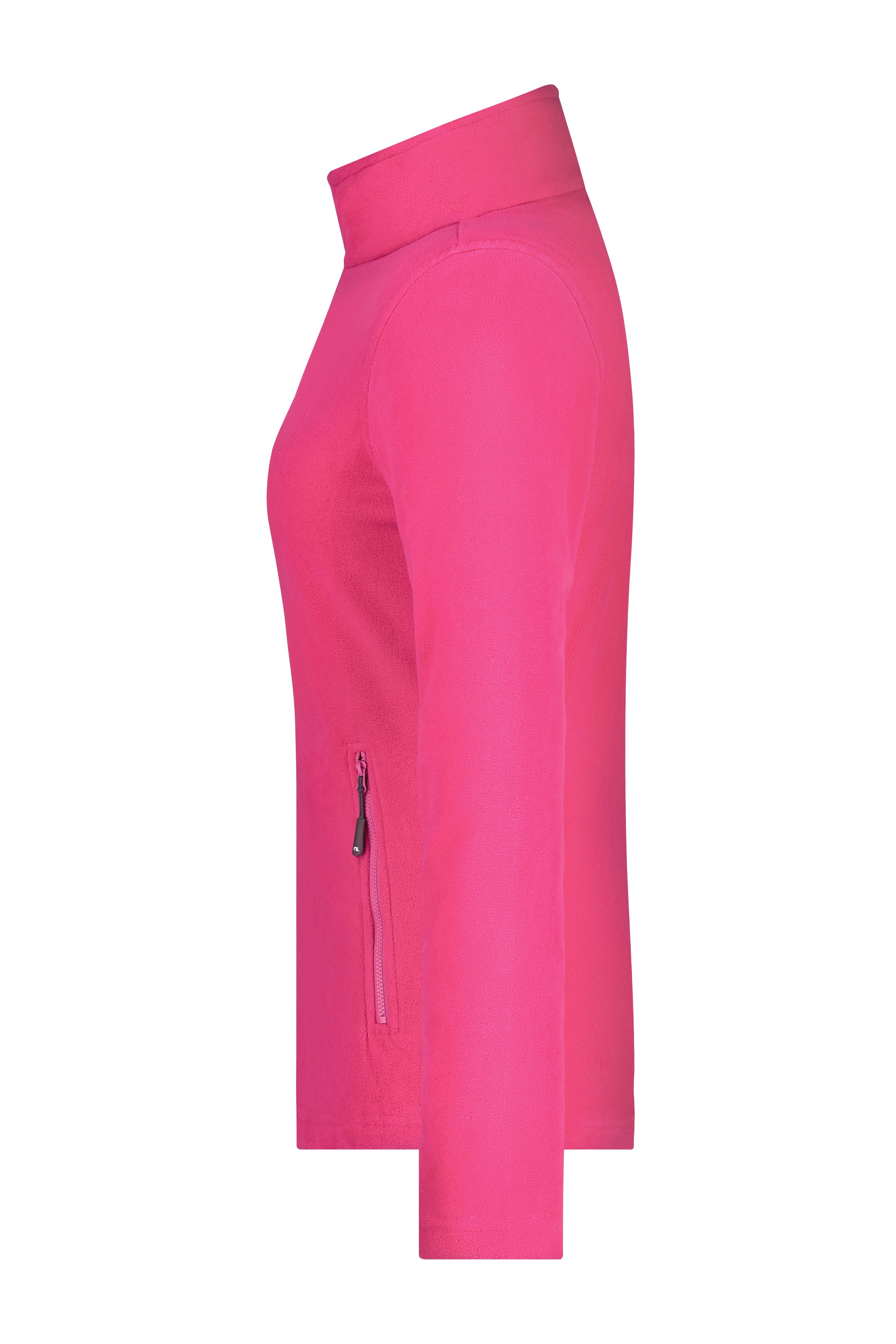 Ladies' Basic Fleece Jacket JN765 Klassische Fleece-Jacke mit Stehkragen