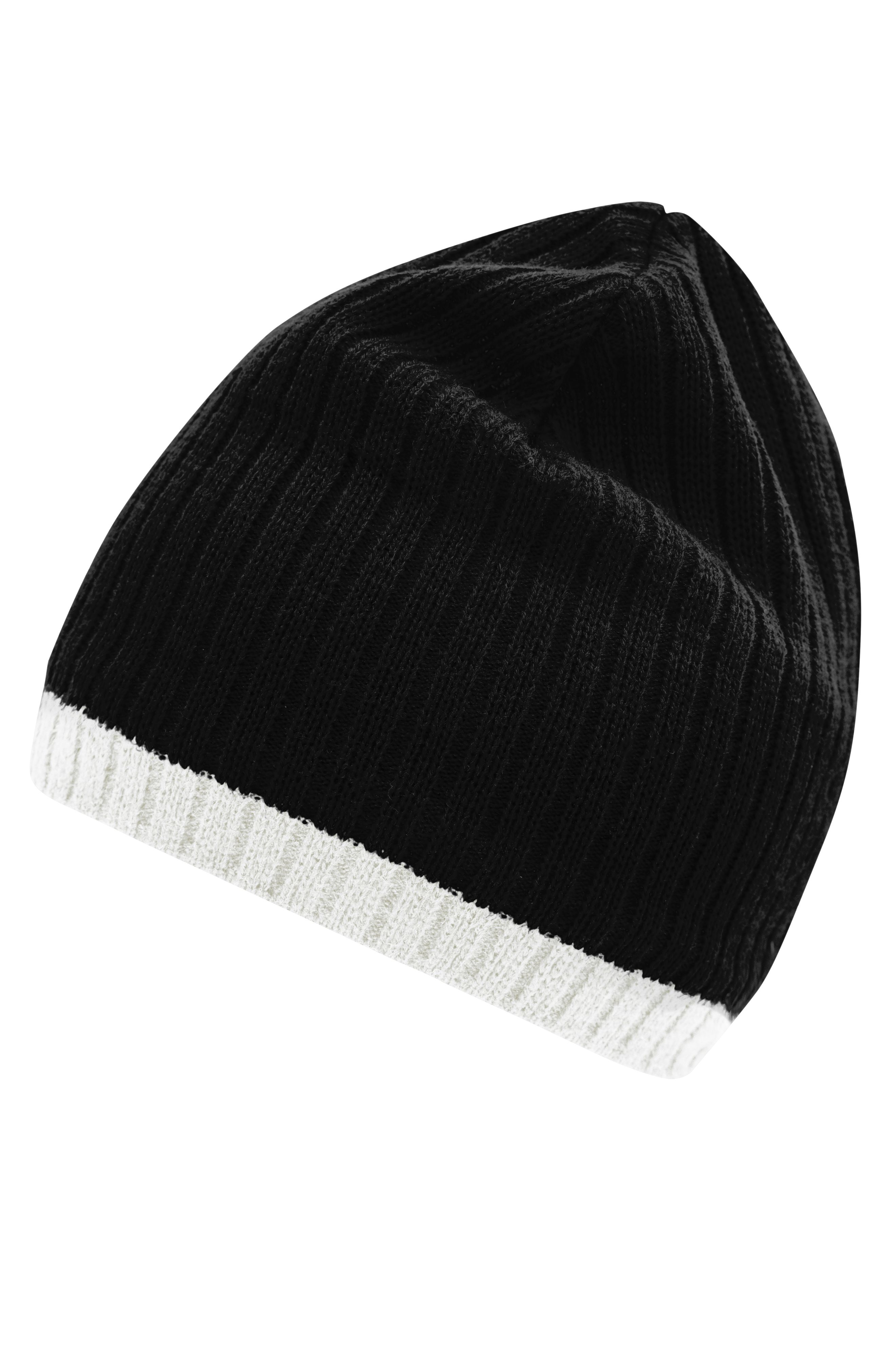 Knitted Hat MB7102 Strickmütze in klassischer Ripp-Optik
