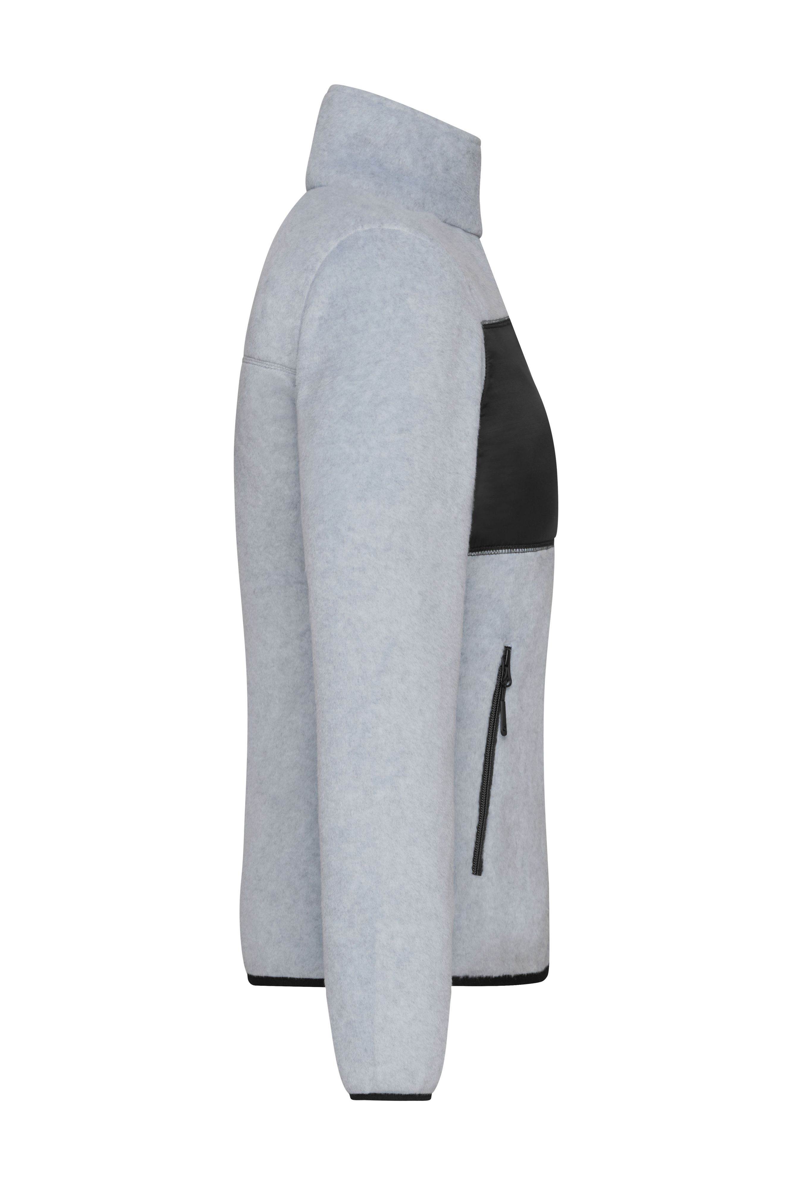 Ladies' Fleece Jacket JN1311 Fleecejacke im Materialmix