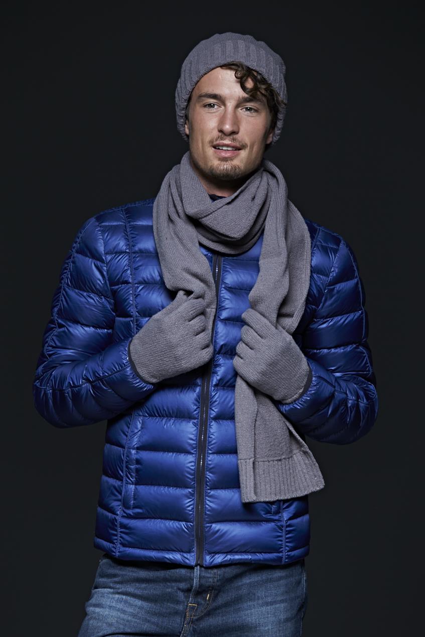 Melange Hat Basic MB7979 Elegante Strickmütze mit Krempe