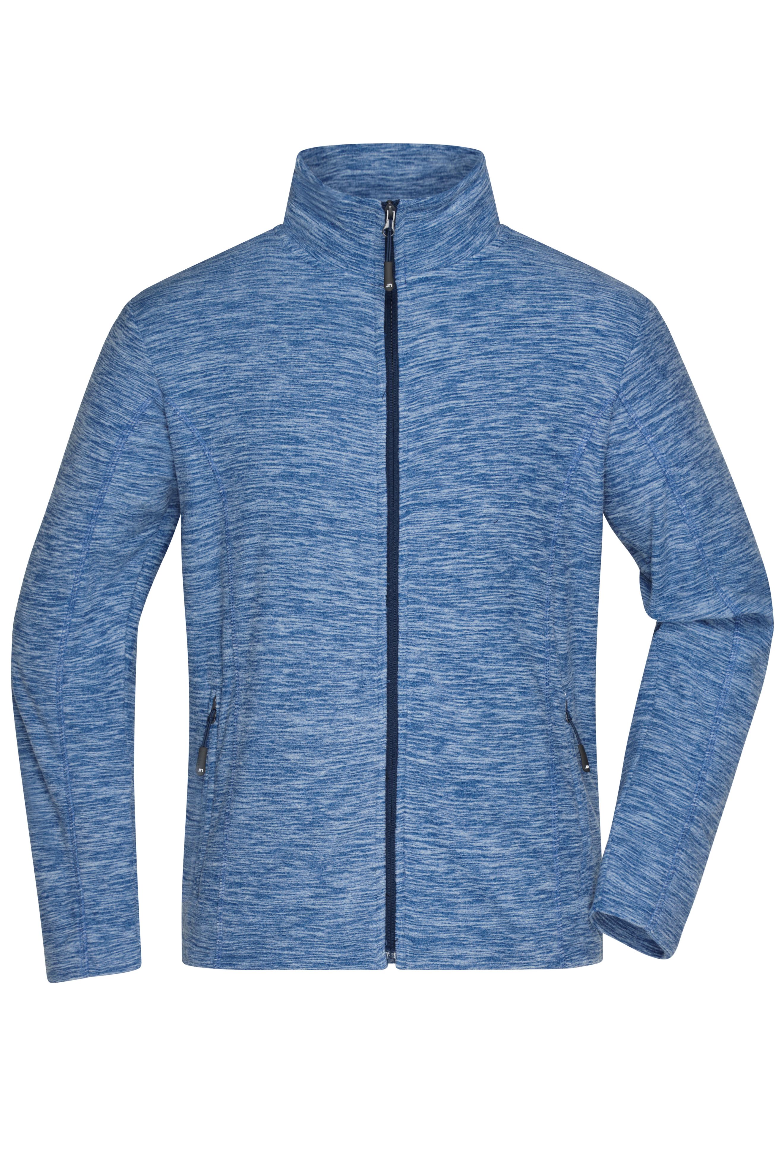 Men's Fleece Jacket JN770 Fleecejacke in modischer Melange-Optik