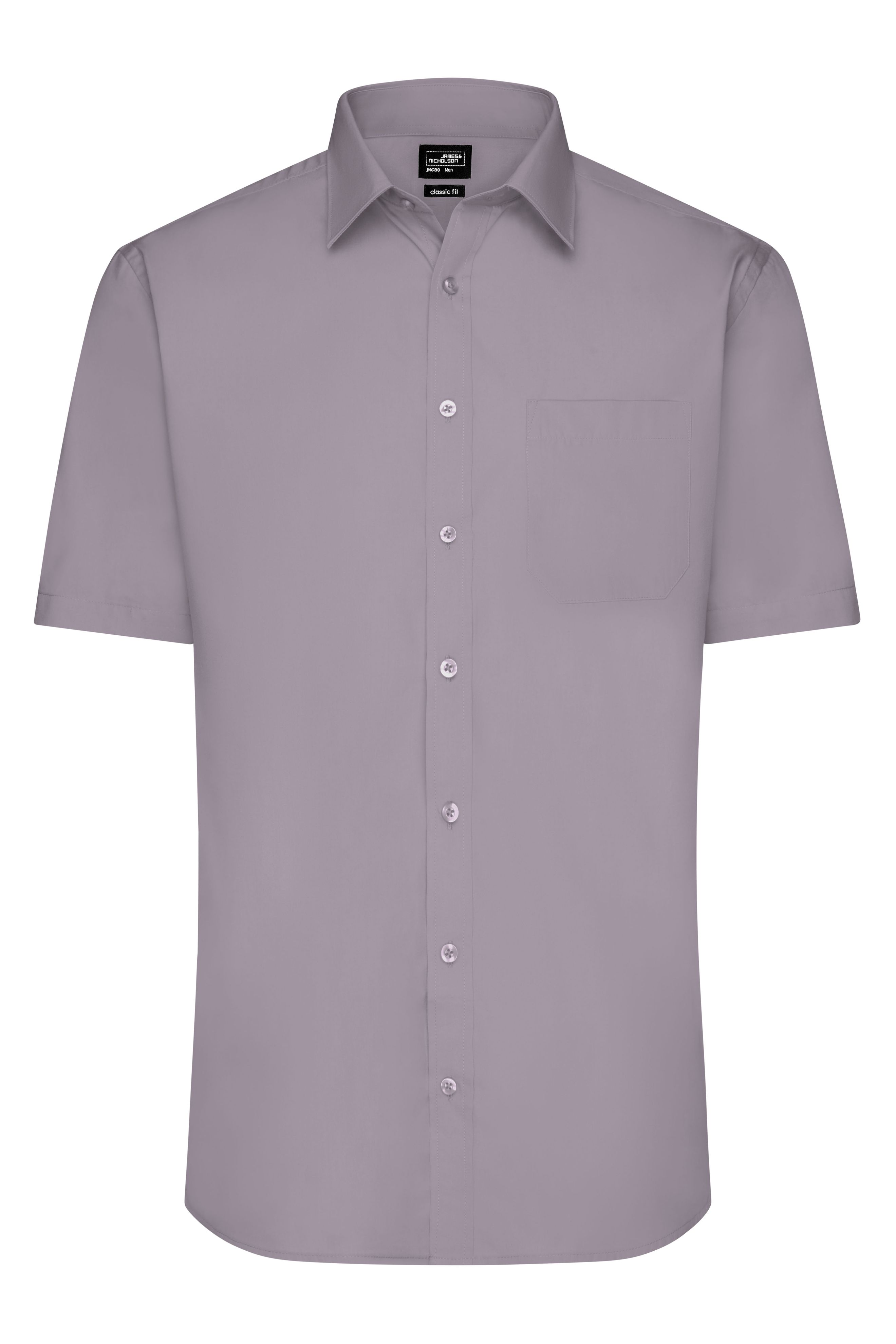 Men's Shirt Shortsleeve Poplin JN680 Klassisches Shirt aus pflegeleichtem Mischgewebe