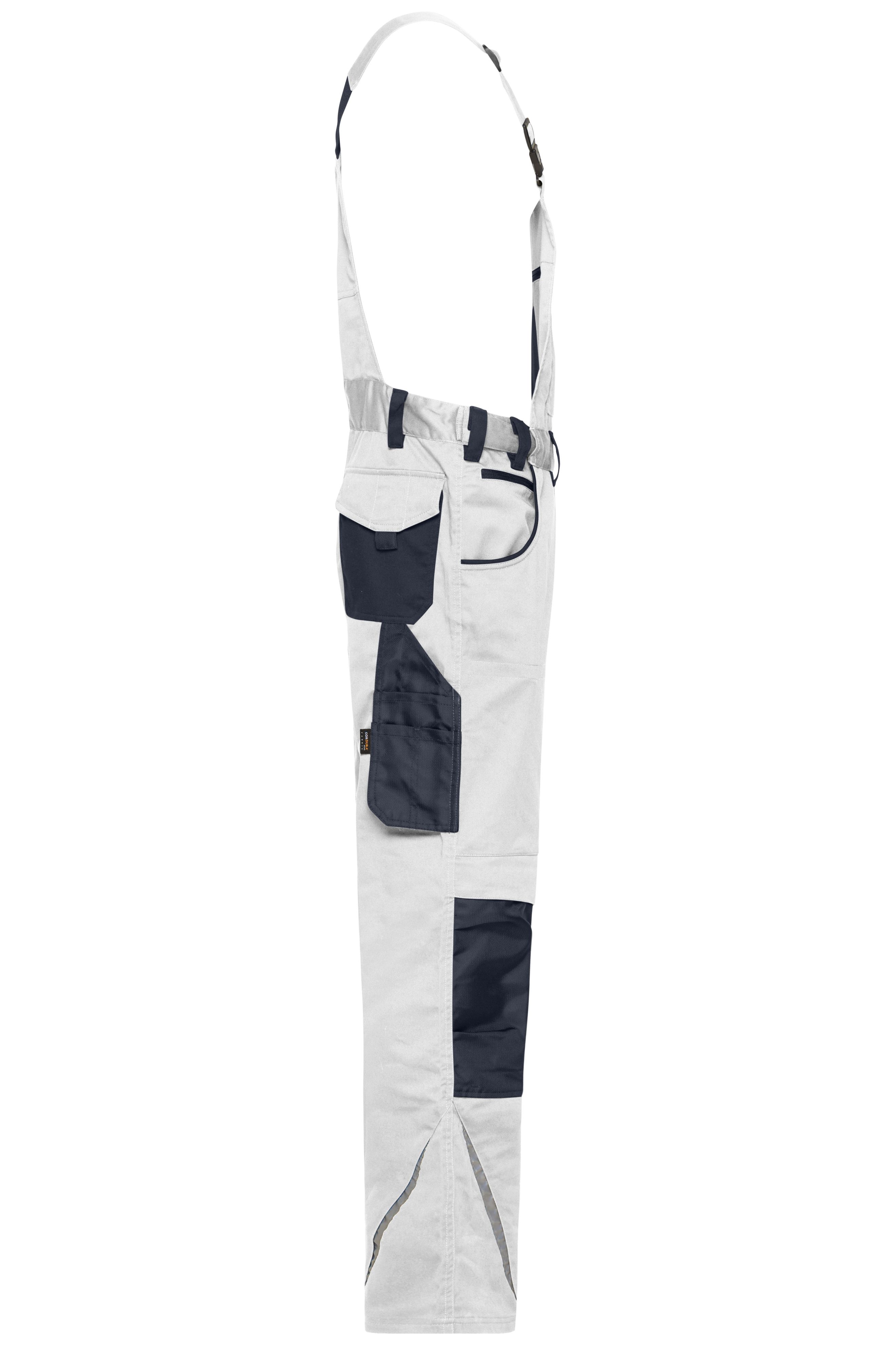 Workwear Pants with Bib - STRONG - JN1833 Spezialisierte Latzhose mit funktionellen Details und flexibel einstellbarem, elastischen Bund Workwear Pants with Bib - STRONG - JN1833 Spezialisierte Latzhose mit funktionellen Details und flexibel einstellbarem, elastischen Bund